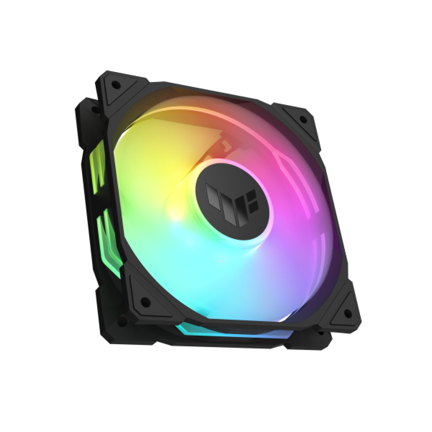 ASUS TUF Gaming TR120 ARGB · Ventilador 120mm · Reverse Flow · Negro