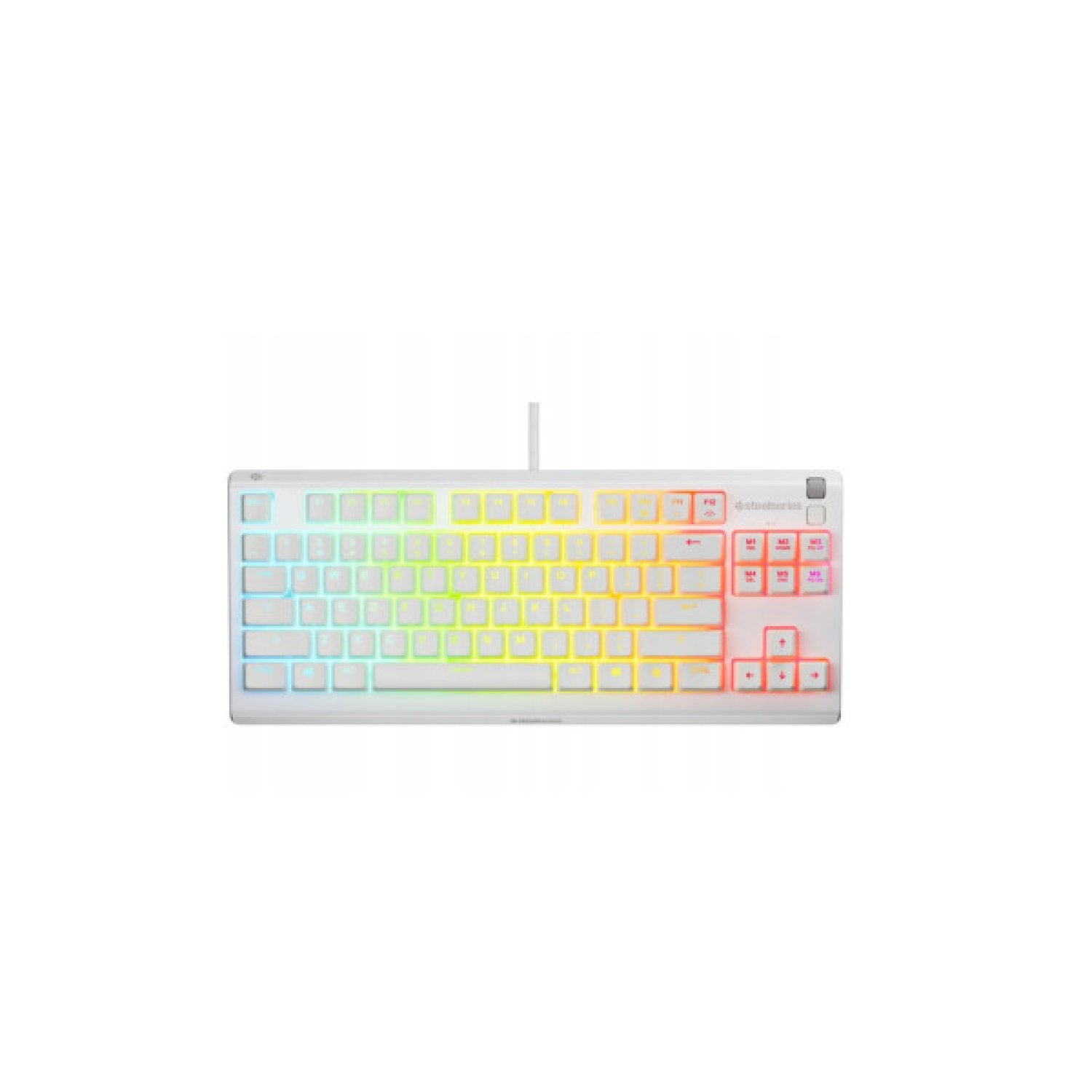 SteelSeries Apex 3 TKL · Teclado Mecánico · USA Layout · Blanco