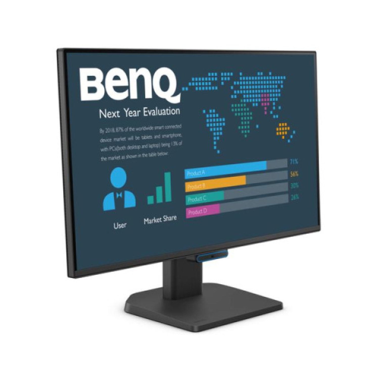 BenQ BL2490C · 23,8" FHD · 144Hz · IPS · USB-C · Eye-Care