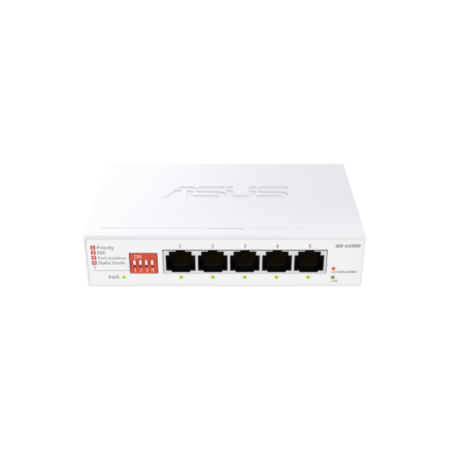 ASUS QG-U1050 · Switch No Administrado · 2.5G Ethernet · Blanco