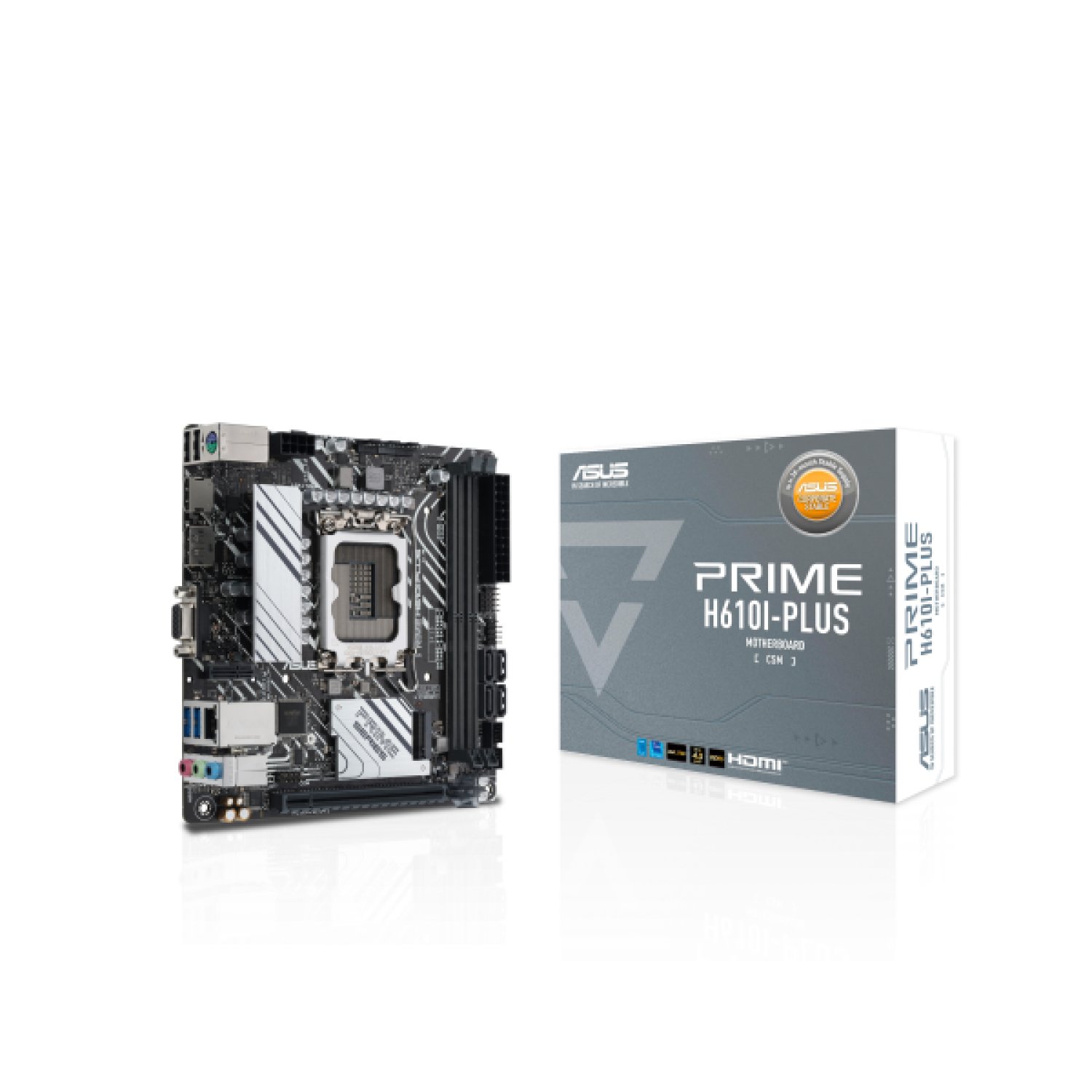 ASUS Prime H610I-PLUS-CSM · Placa Base Mini ITX · Intel H610 · LGA 1700