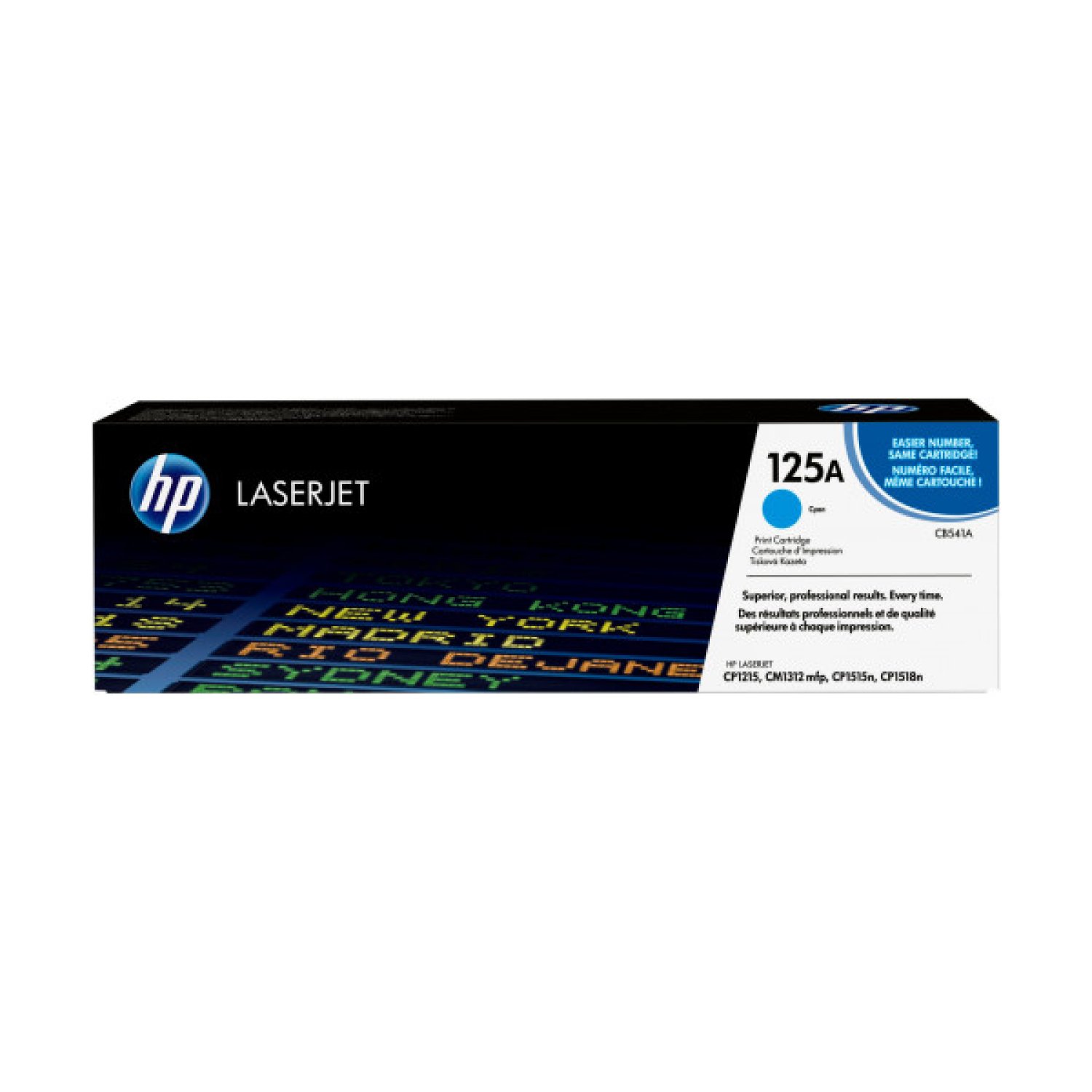 HP 125A · Tóner Cian · CB541A