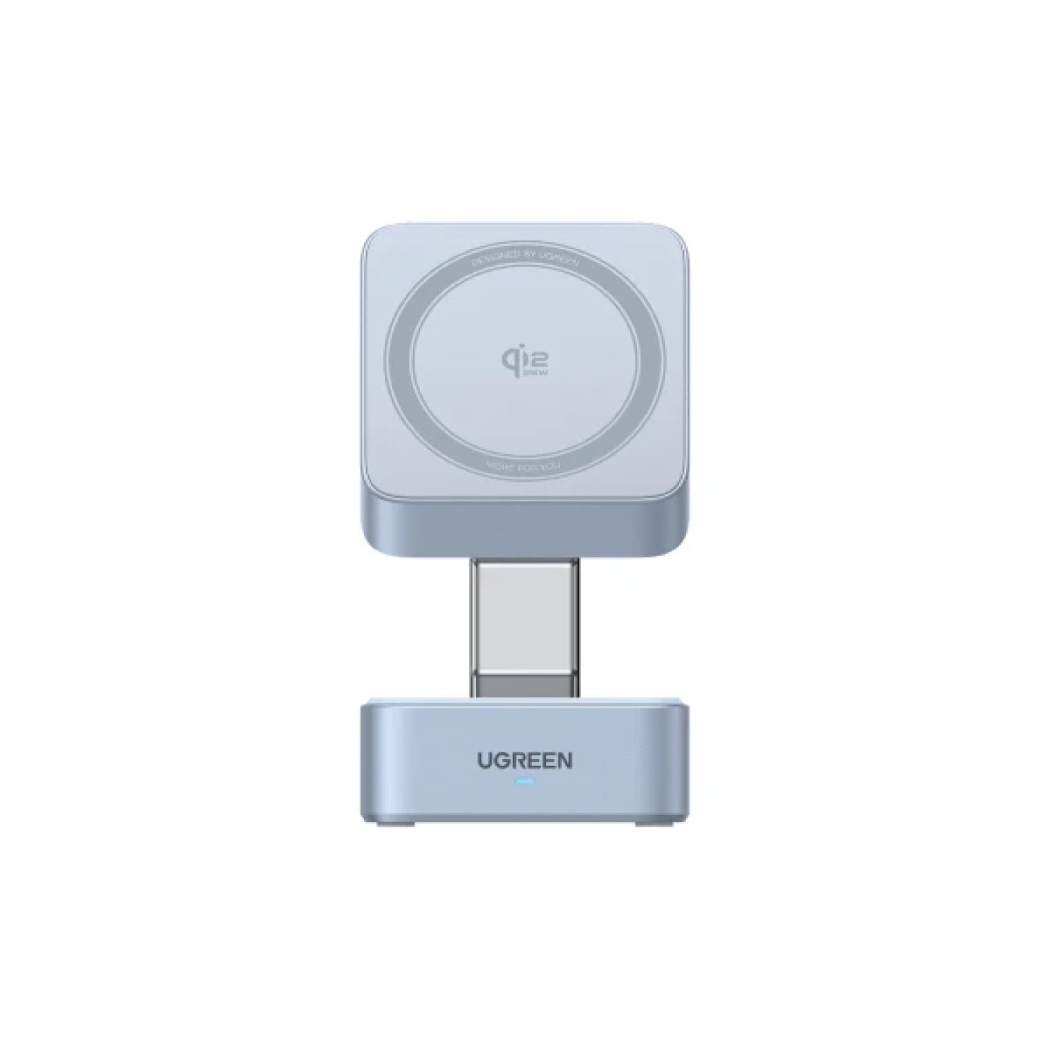 Ugreen QI 25W · Cargador Inalámbrico Magnético 2 en 1