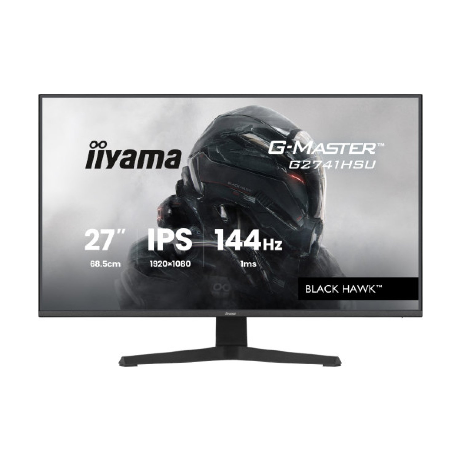 Iiyama · Monitor 27" · Full HD IPS · 75Hz · 1ms MPRT · FreeSync · USB Hub · Altavoces