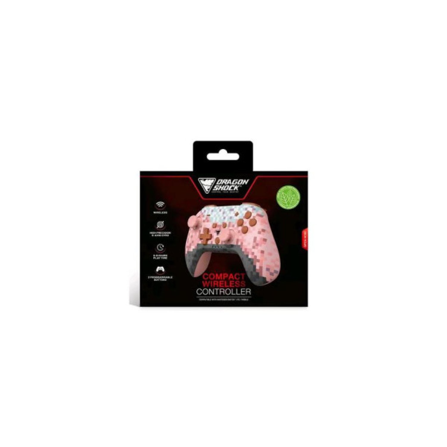 DragonShock PopTop Compact BT · Wireless Controller · PC/Mobile/Nintendo Switch · Rosa