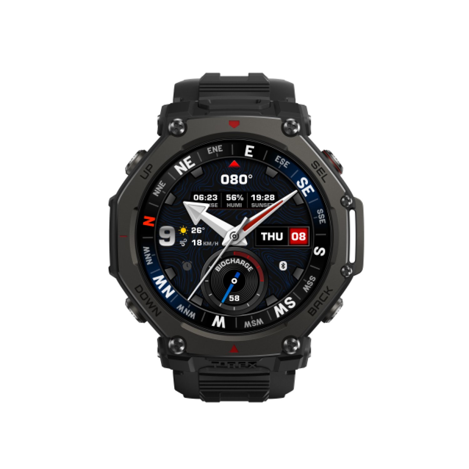Amazfit T-Rex 3 Pro · Smartwatch Deportivo · Pantalla AMOLED · Resistencia 100ATM · Negro