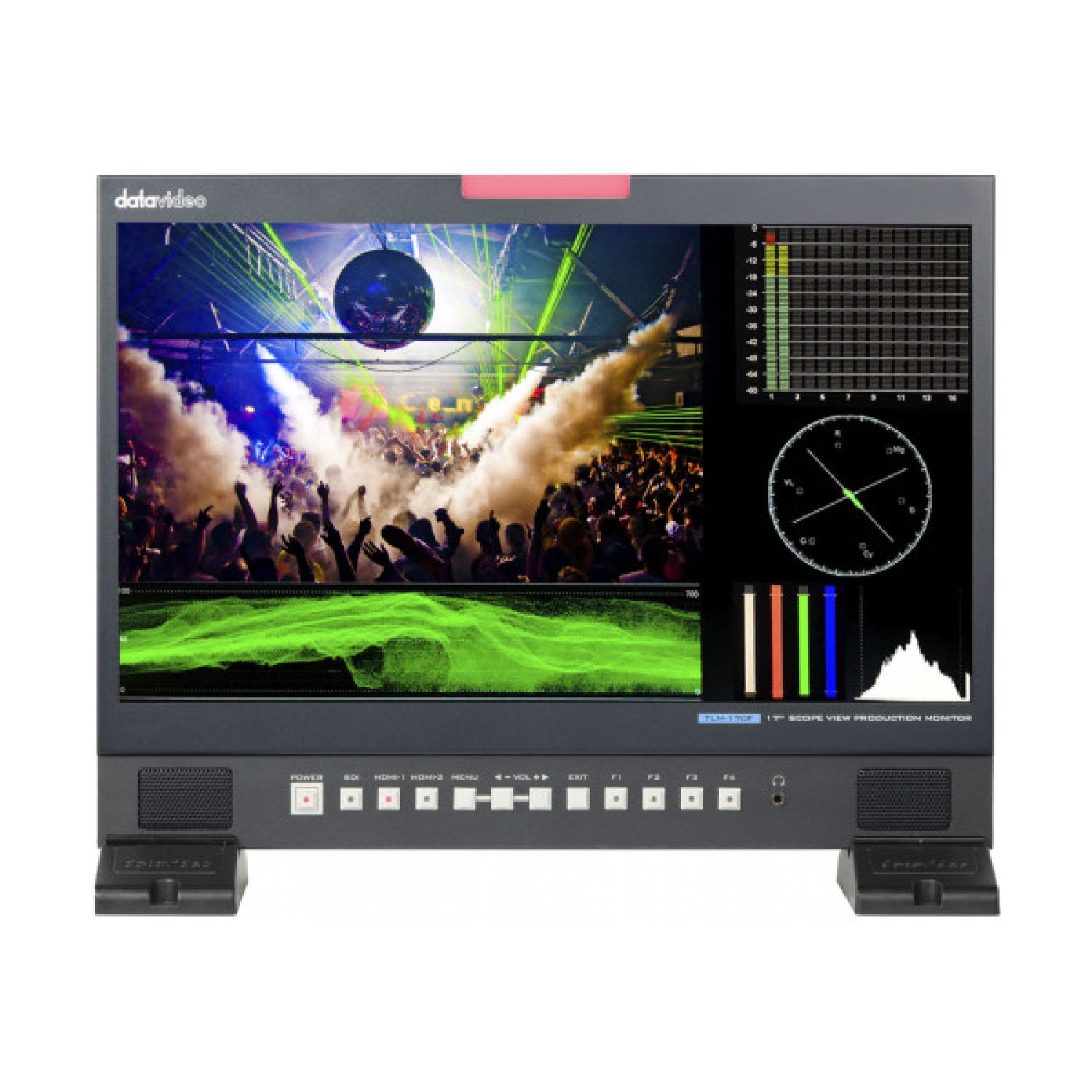 DataVideo TLM-170F · Monitor 17" · 1920x1080 · LCD · Negro
