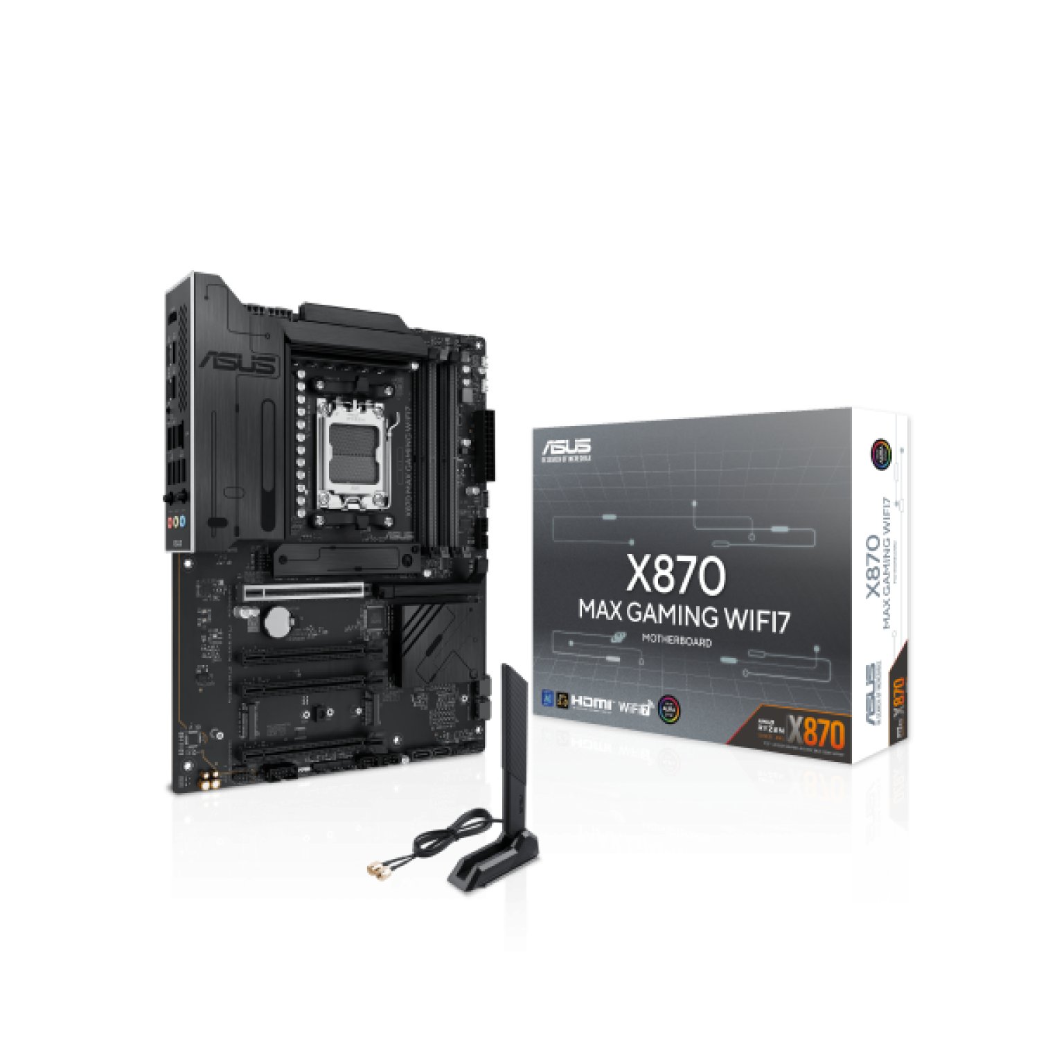 ASUS X870 Max Gaming WiFi7 · AMD Zócalo AM5 · ATX · WiFi7