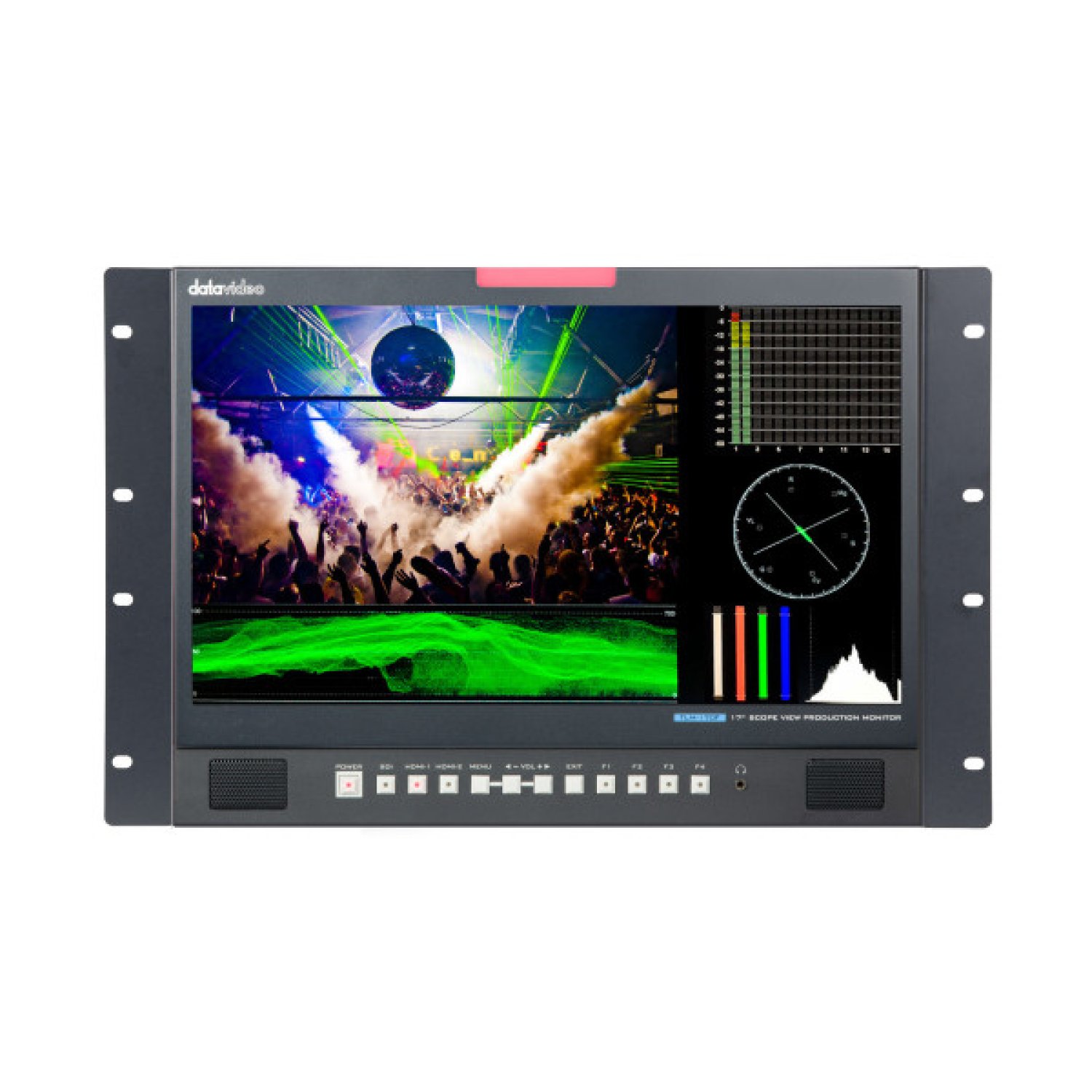 DataVideo TLM-170FR · Monitor 17" · Full HD 1920x1080 · LCD · Negro
