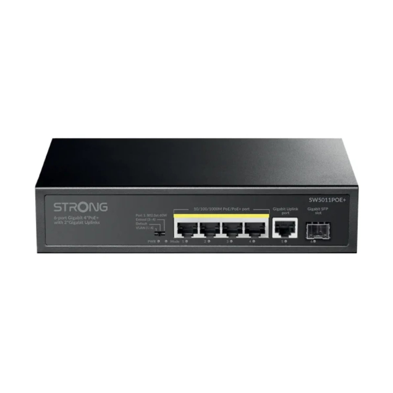 Strong Switch 4 POE · 2 Gigabit Uplink · Gestión de Red