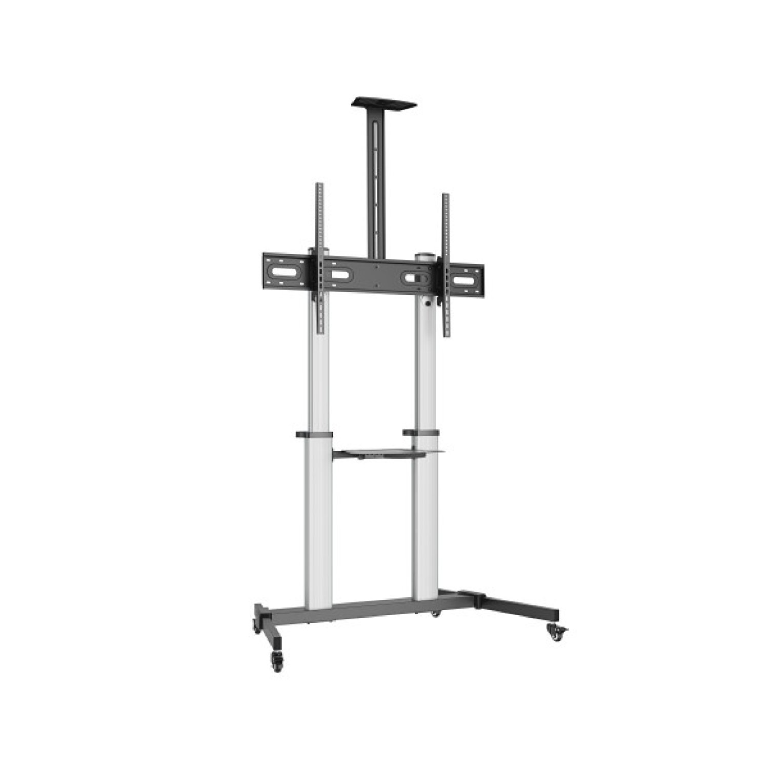 Ewent EW1592 · Soporte TV · Hasta 100" · Inclinable · Negro/Gris