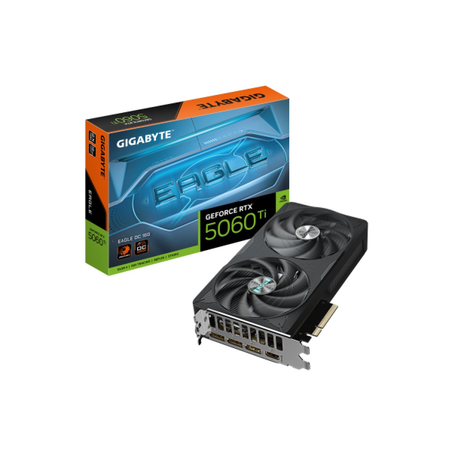 Gigabyte GeForce RTX 5060 Ti Eagle OC · 16GB GDDR7 · PCI-E 5.0 · 2617 MHz