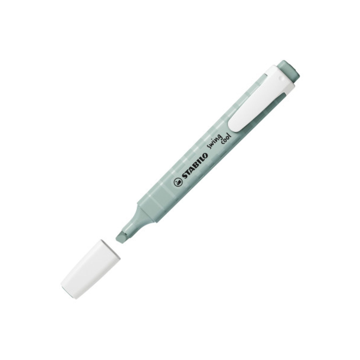Stabilo Swing Cool · Marcador Fluorescente · Verde Tierra · Trazo 1/4mm
