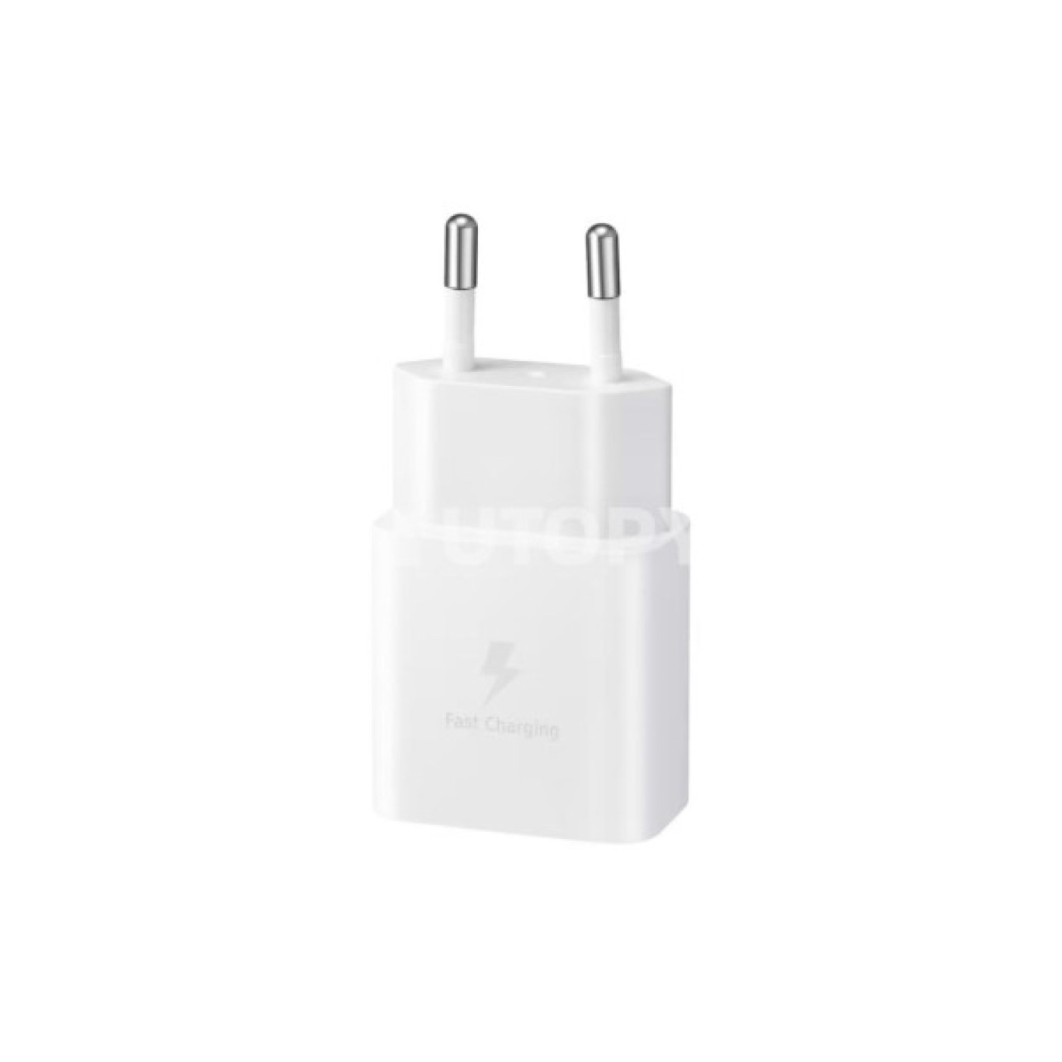 Samsung Cargador 15W USB-C · Carga Rápida · Blanco