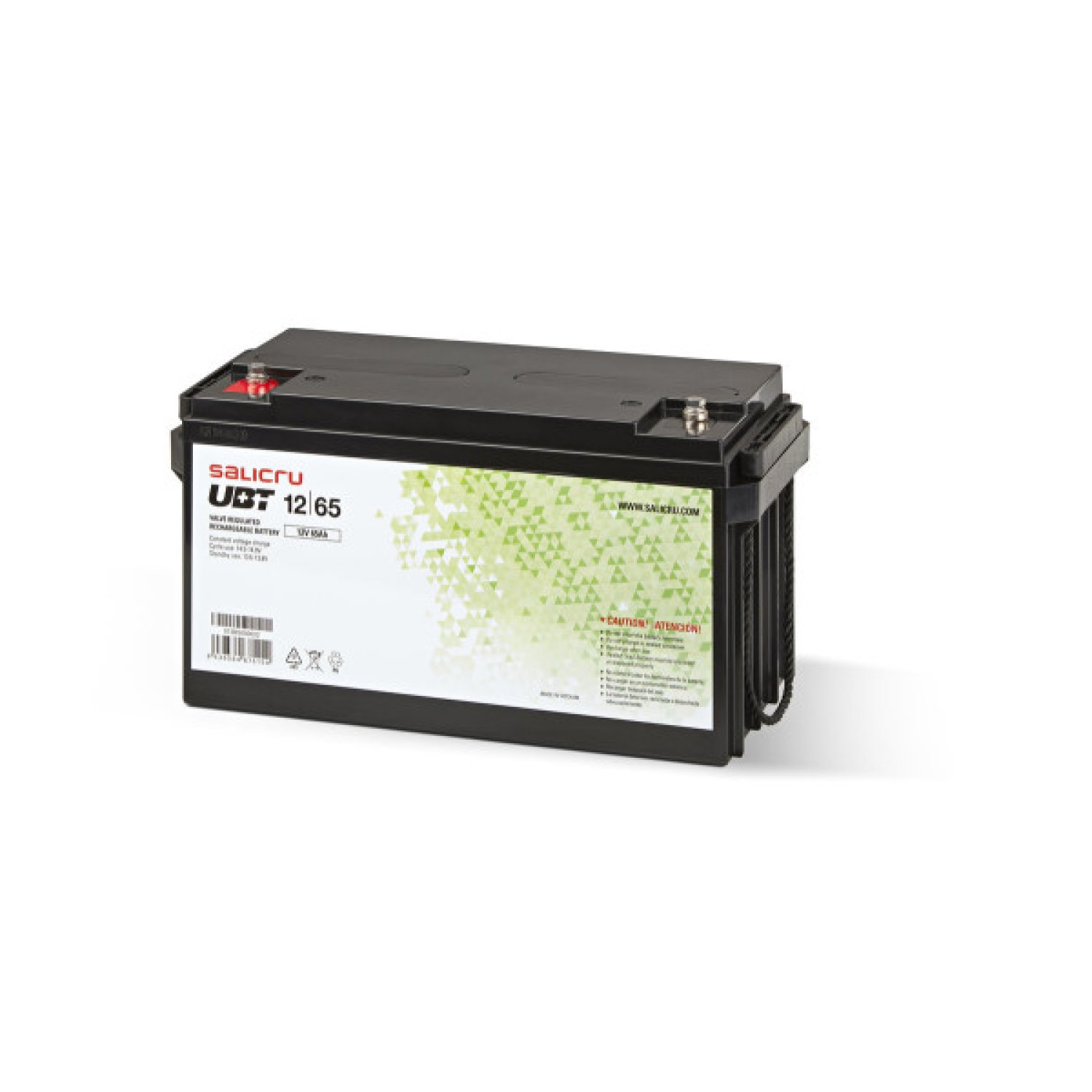 Salicru Batería UBT 12/65 AGM · 65 Ah · 12V · Recargable