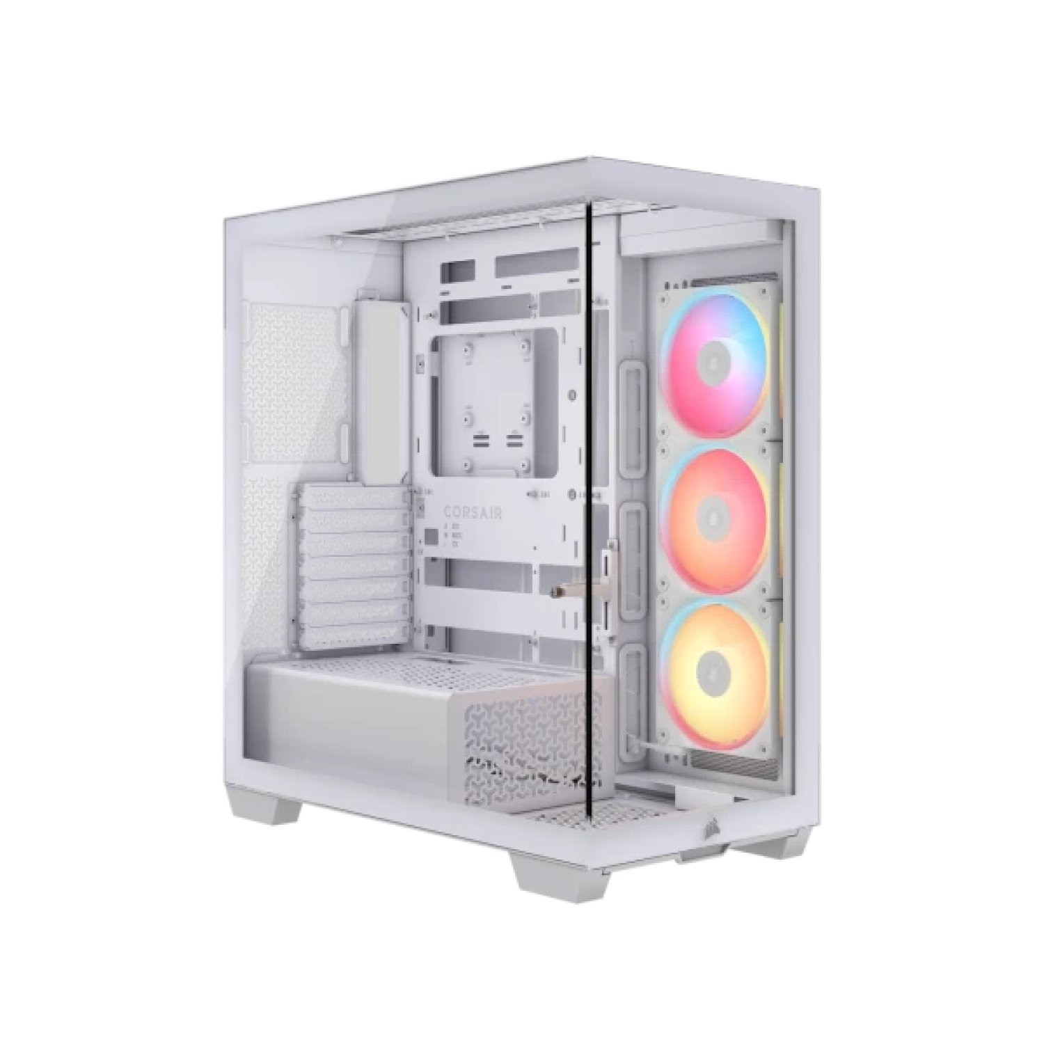 Corsair Midi Tower 3500X LINK · Cristal Templado · Blanco