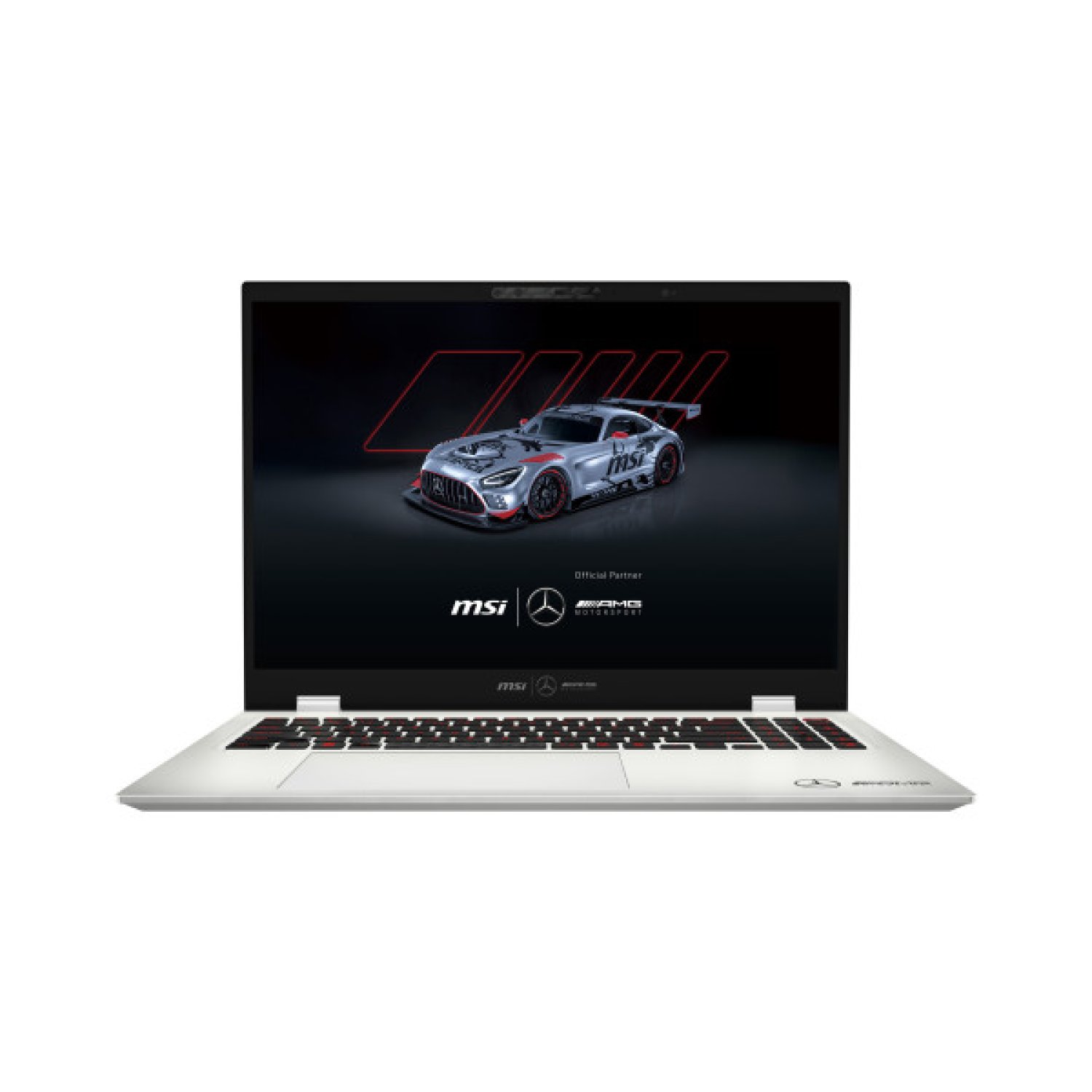 MSI Prestige 16 AI+ Mercedes-AMG · 16" OLED UHD+ · Intel Core Ultra 9 288V · 32GB · 2TB SSD · Windows 11