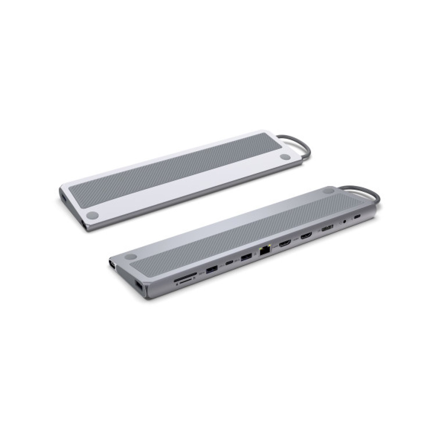 Ewent EW1150 · Base Portátil + Replicador Puertos · USB 3.2 Type-C · Aluminio
