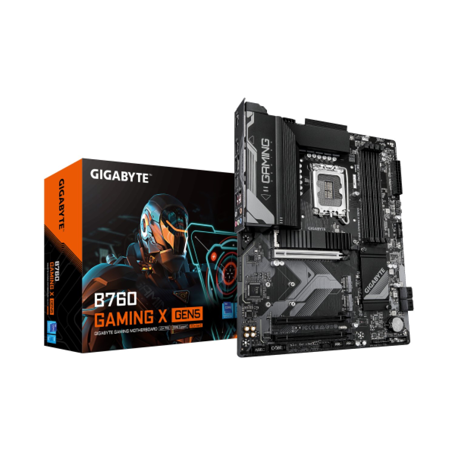 Gigabyte B760 Gaming X Gen5 · Socket LGA1700 · DDR5 5600MHz · PCIe 4.0 · LAN 2.5GbE