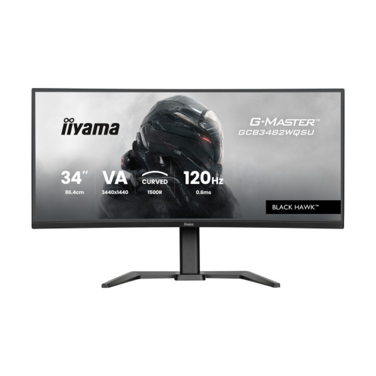 IIYAMA G-Master GCB3482WQSU-B1 · 34" Curvo · 120Hz · 500cd/m²