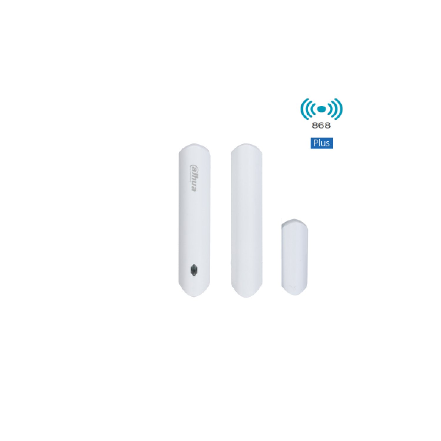 Dahua Sensor Magnético Inalámbrico · Alarma Puerta · Reed Switch · Acelerómetro Triaxial