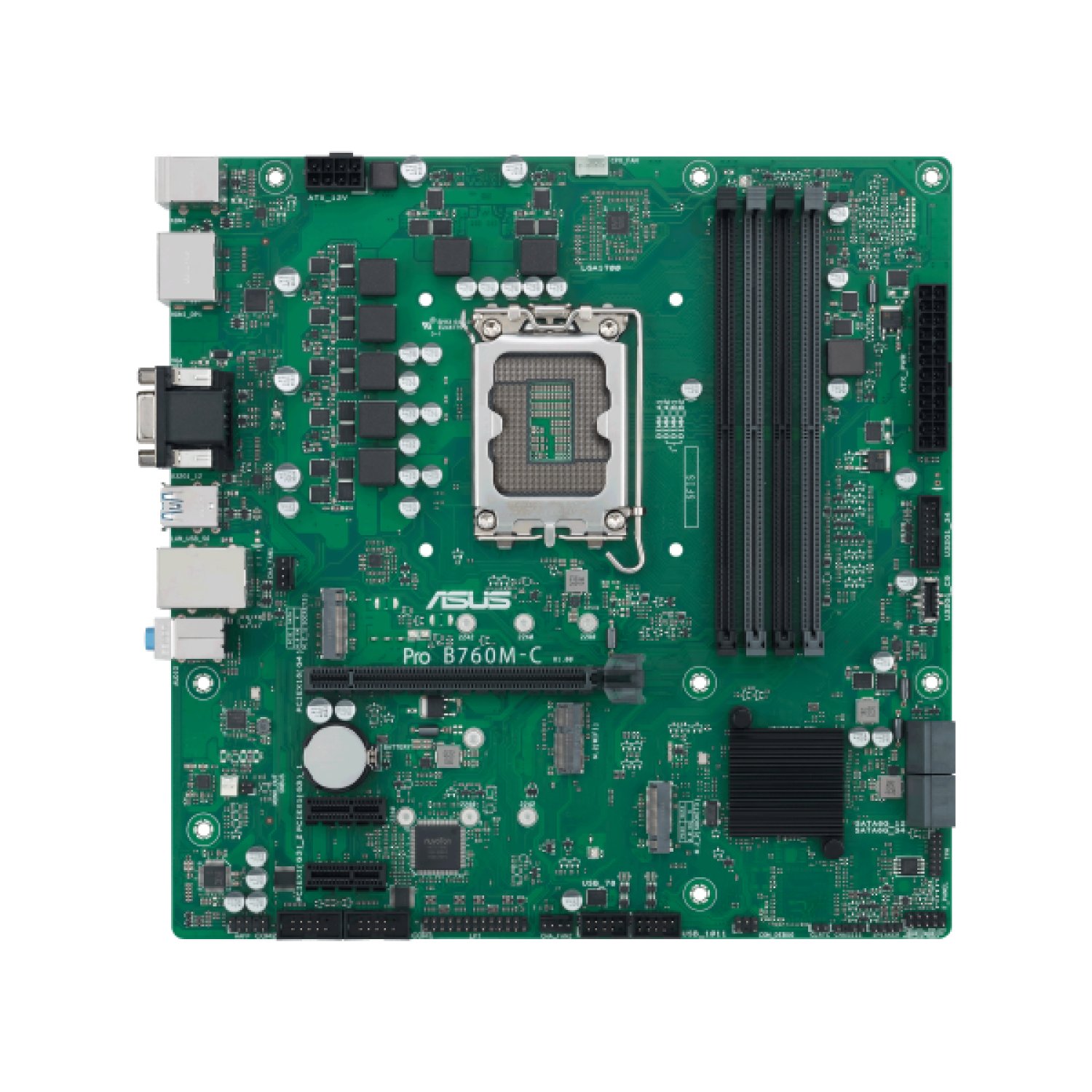 ASUS Pro B760M-C-CSM · Placa Base Micro ATX · Intel B760 LGA 1700