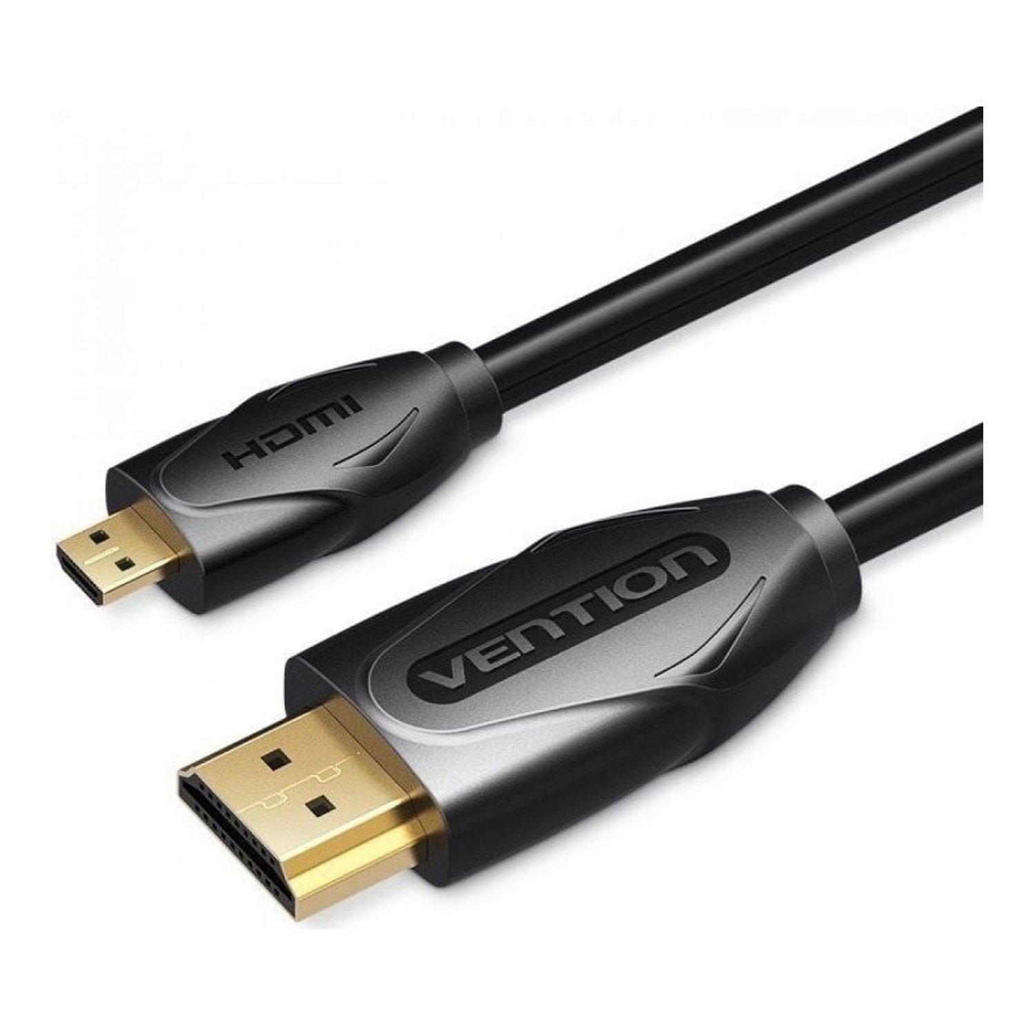 Cable HDMI Vention VAA-D03-B300/ HDMI Macho - Micro HDMI Macho/ 3m/ Negro