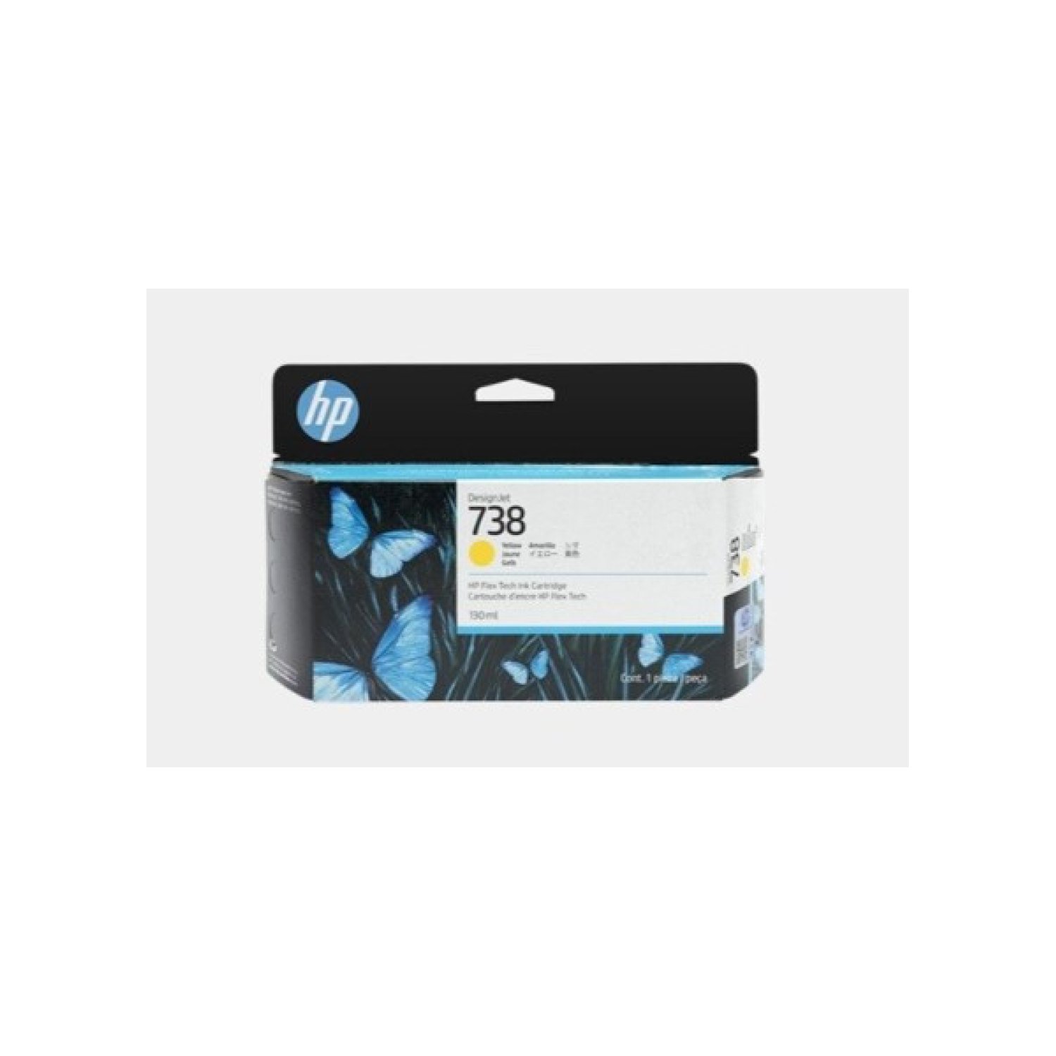 HP DesignJet 738 · Cartucho Amarillo · 130ml