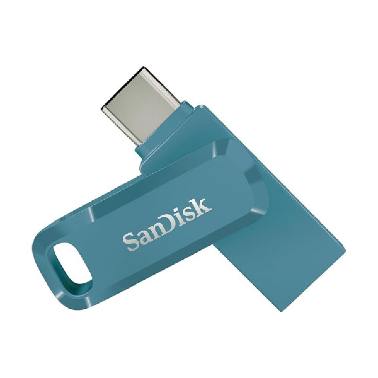 SanDisk Ultra Dual Drive Go · 128GB · USB Type-A/Type-C · 3.2 Gen 1 · Azul