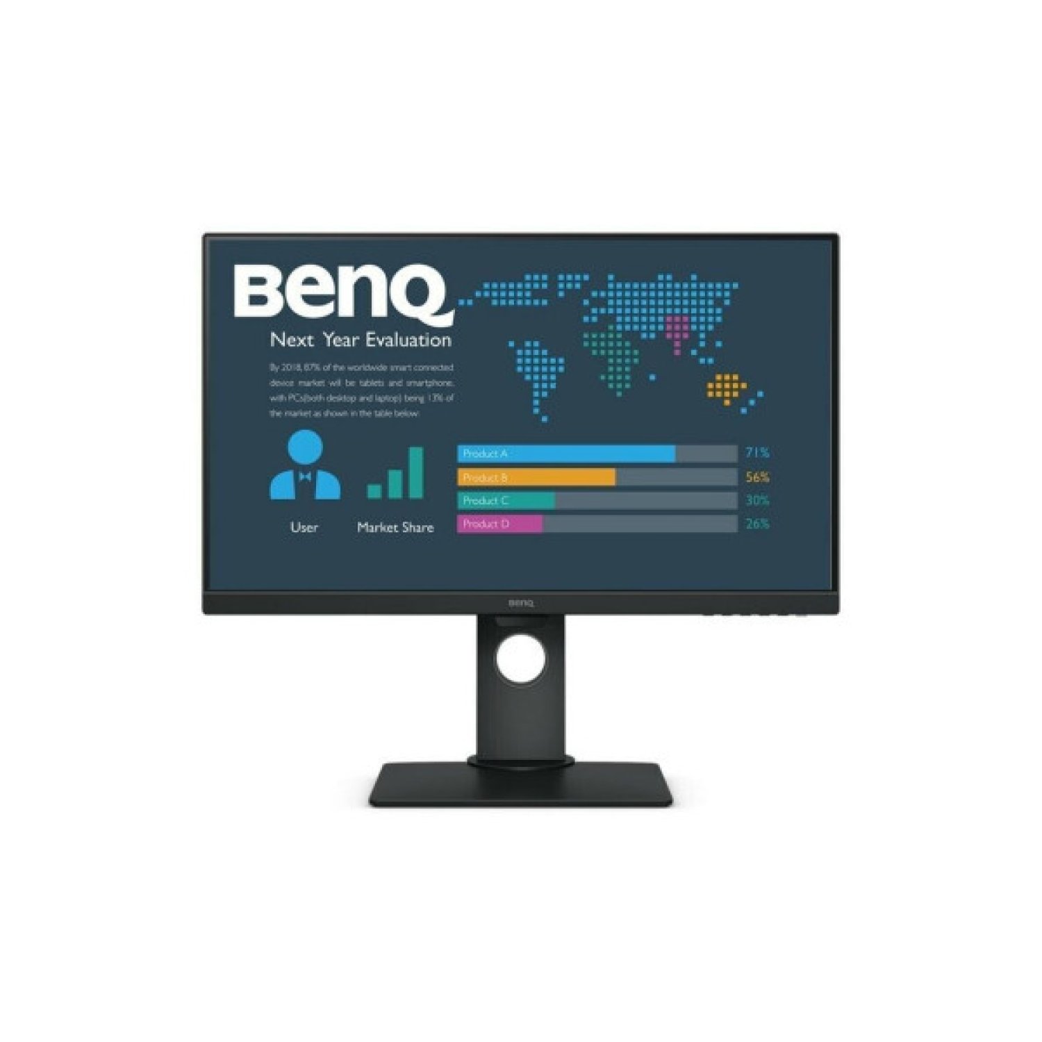 BenQ BL2790T · 27" Full HD · 1920x1080 · Panel IPS · Negro