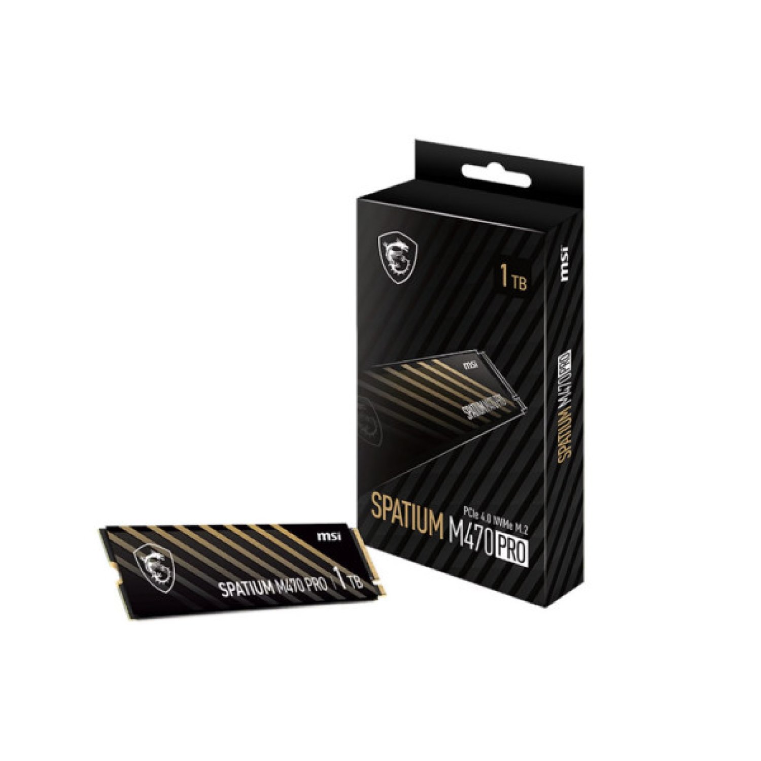 MSI Spatium M470 Pro · SSD NVMe M.2 PCIe 4.0 · 1TB