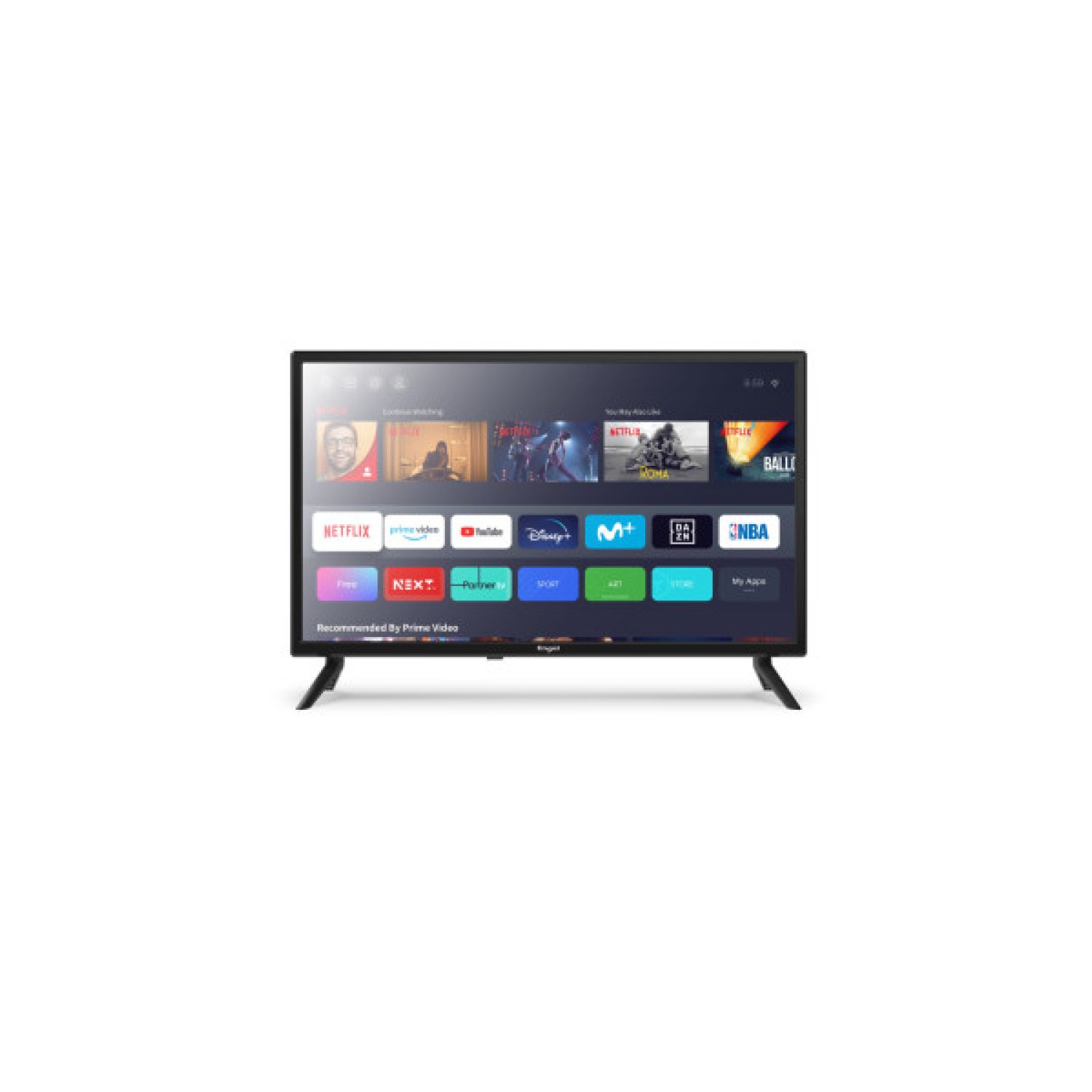 Engel · TV LED 24" · HD Smart · Netflix/Amazon · Modo Hospitality