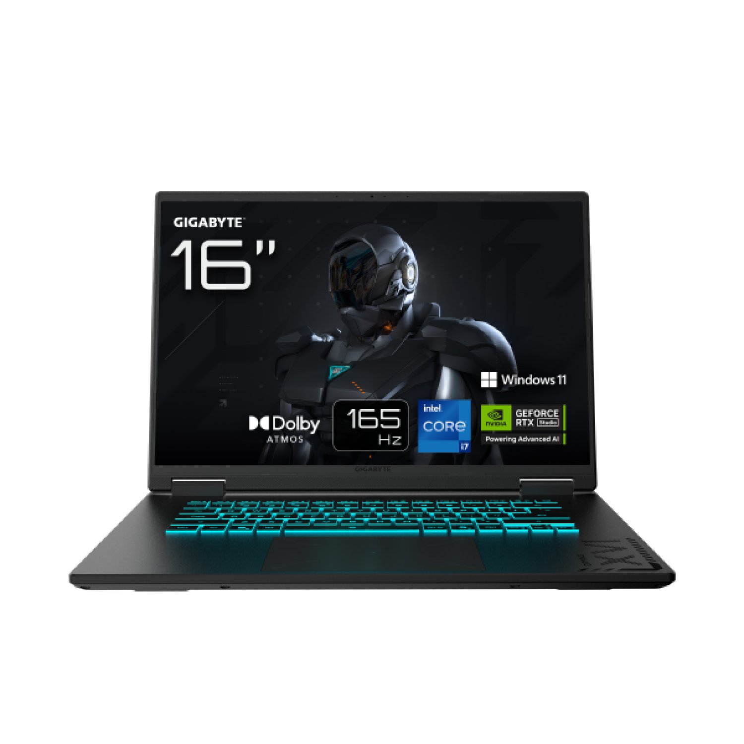 Gigabyte Gaming A16 CWH · 16" 165Hz WQXGA · Intel Core i7-13620H · RTX 5070 · 32GB DDR5 · 1TB SSD · Windows 11