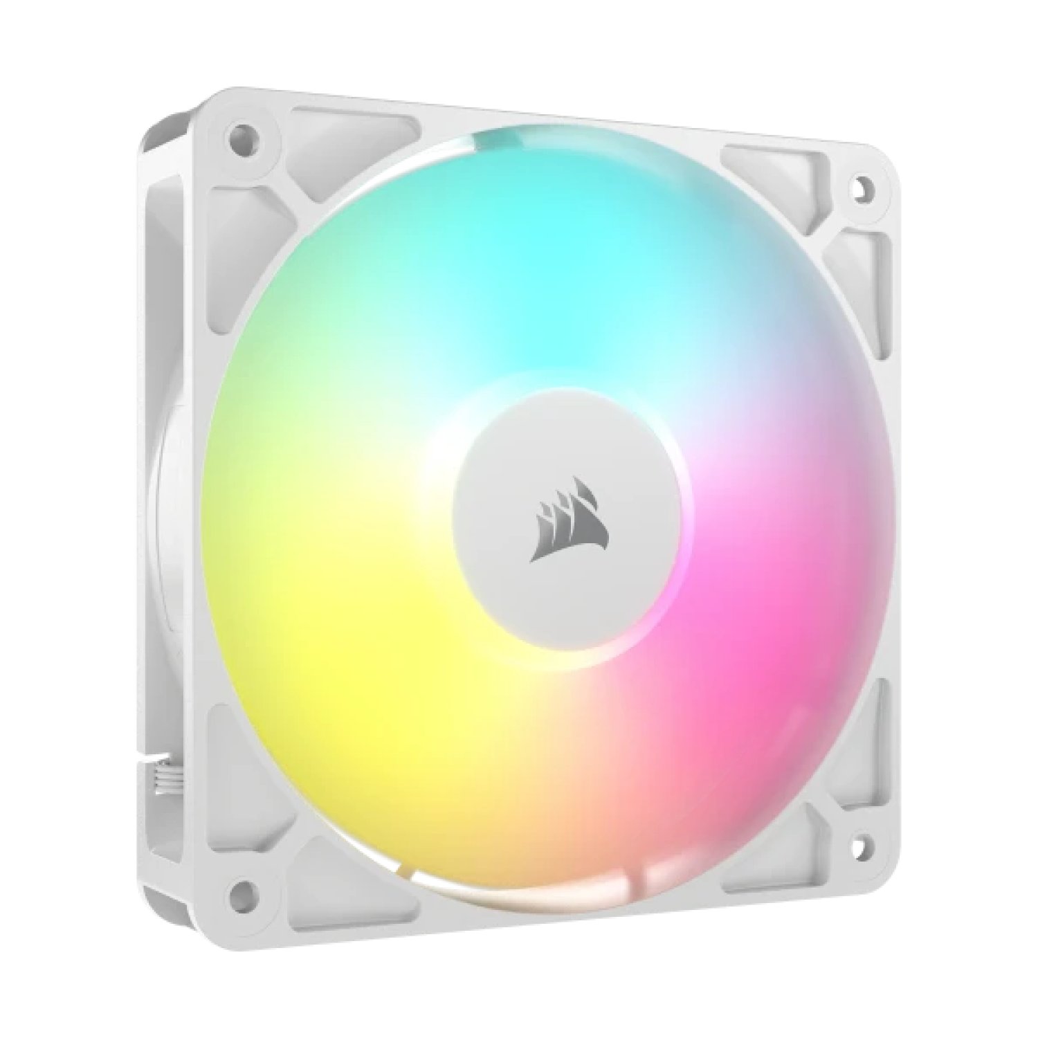 Corsair RS120 ARGB · Ventilador 120mm · Iluminación RGB · Blanco