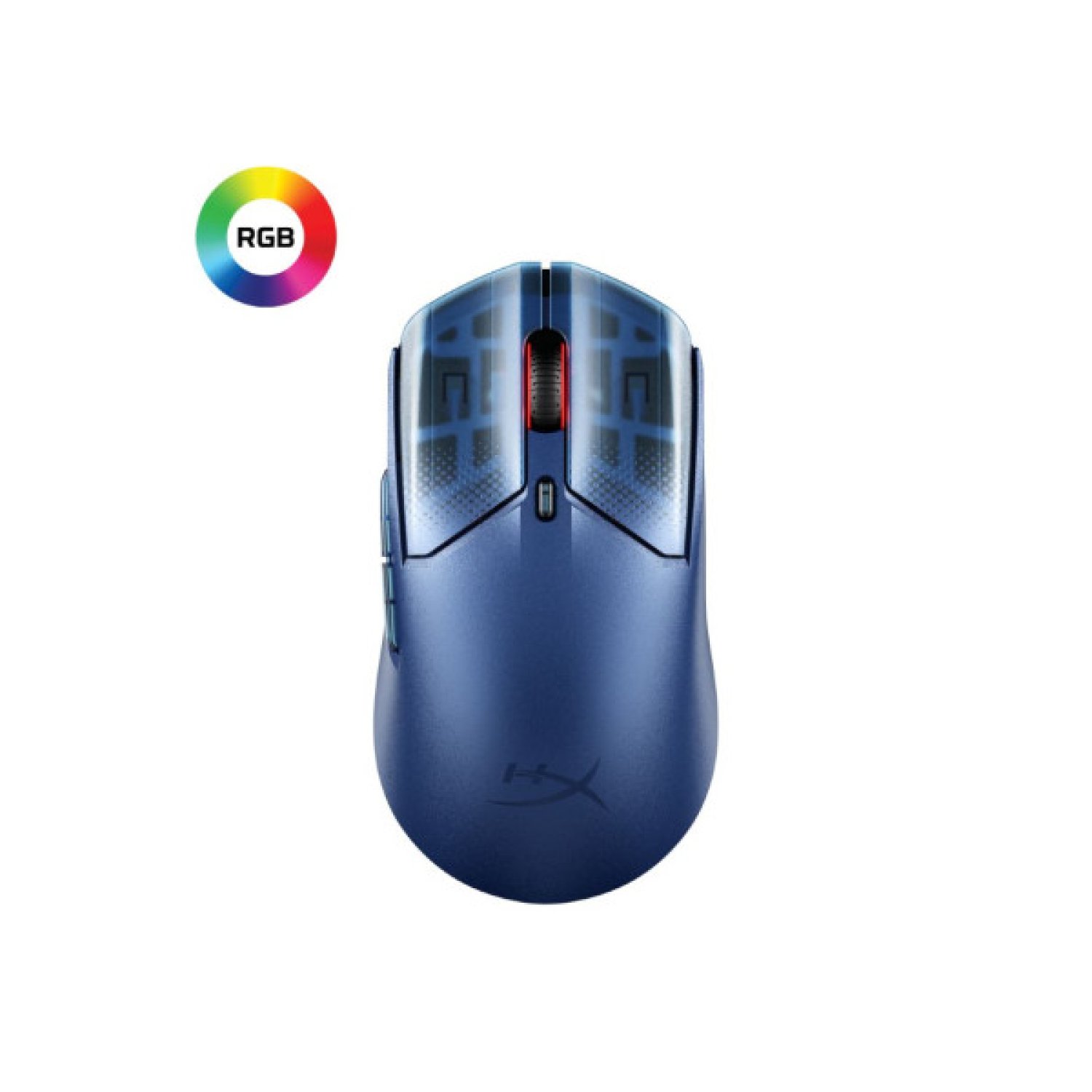 HyperX Pulsefire Haste 2 S · Ratón Gaming Inalámbrico · Azul Marino