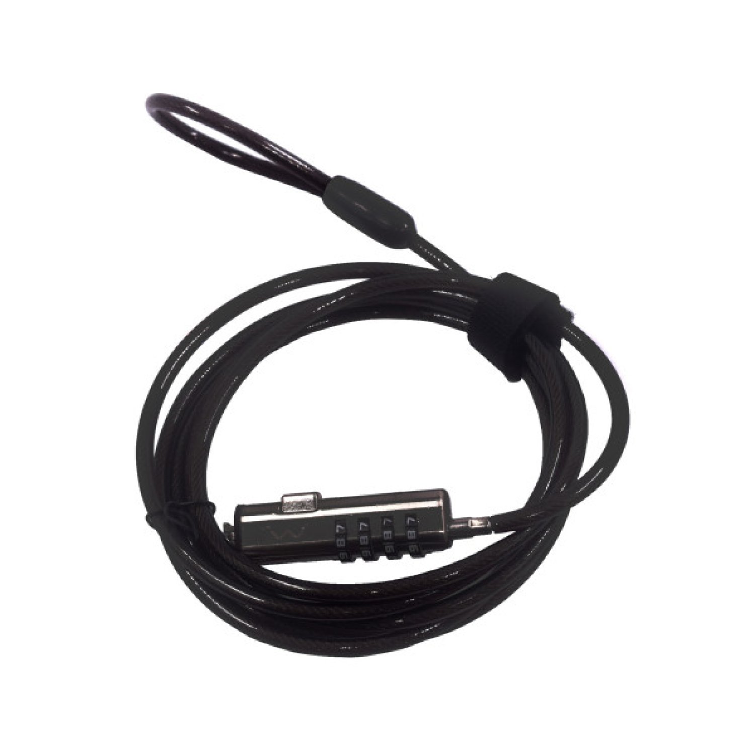 Ewent EW1238 · Cable Antirrobo · 1,8 m · Negro