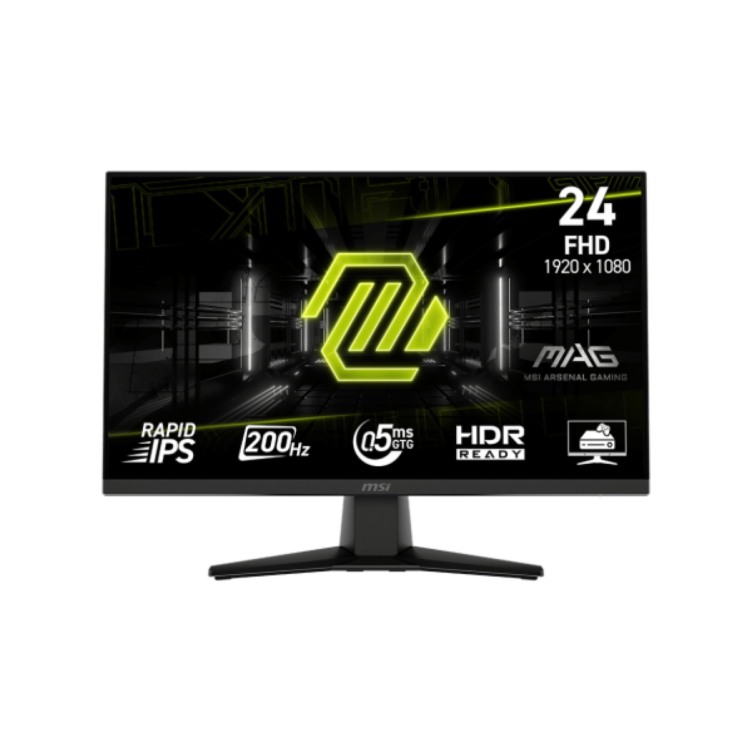 MSI MAG 242F · Monitor 23,8" · Full HD 1920x1080 · Panel LCD · Negro