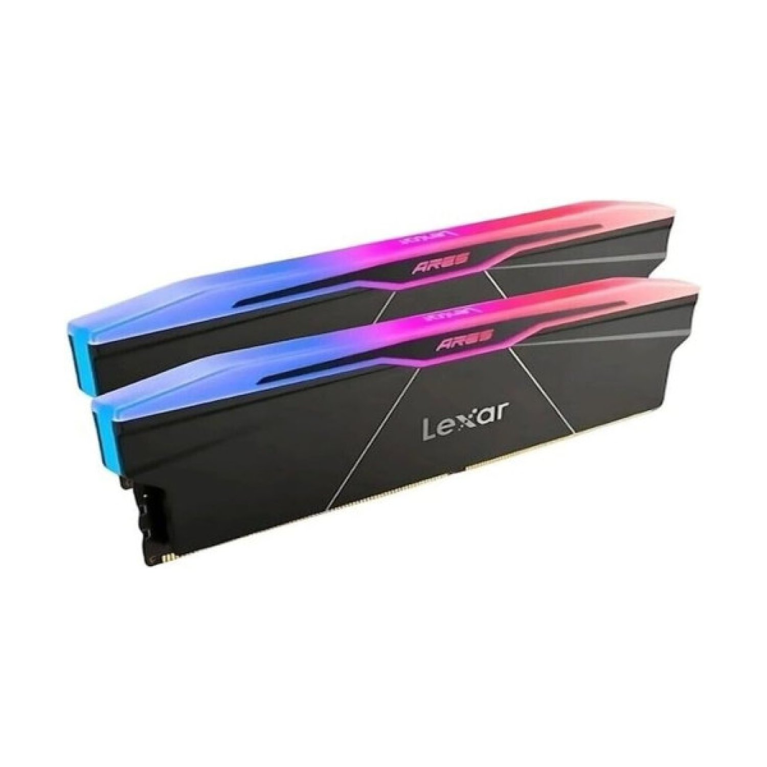 Lexar Ares 2.0 · 16GB DDR5 6000MHz · CL28 · RGB · Dual Pack · Disipador