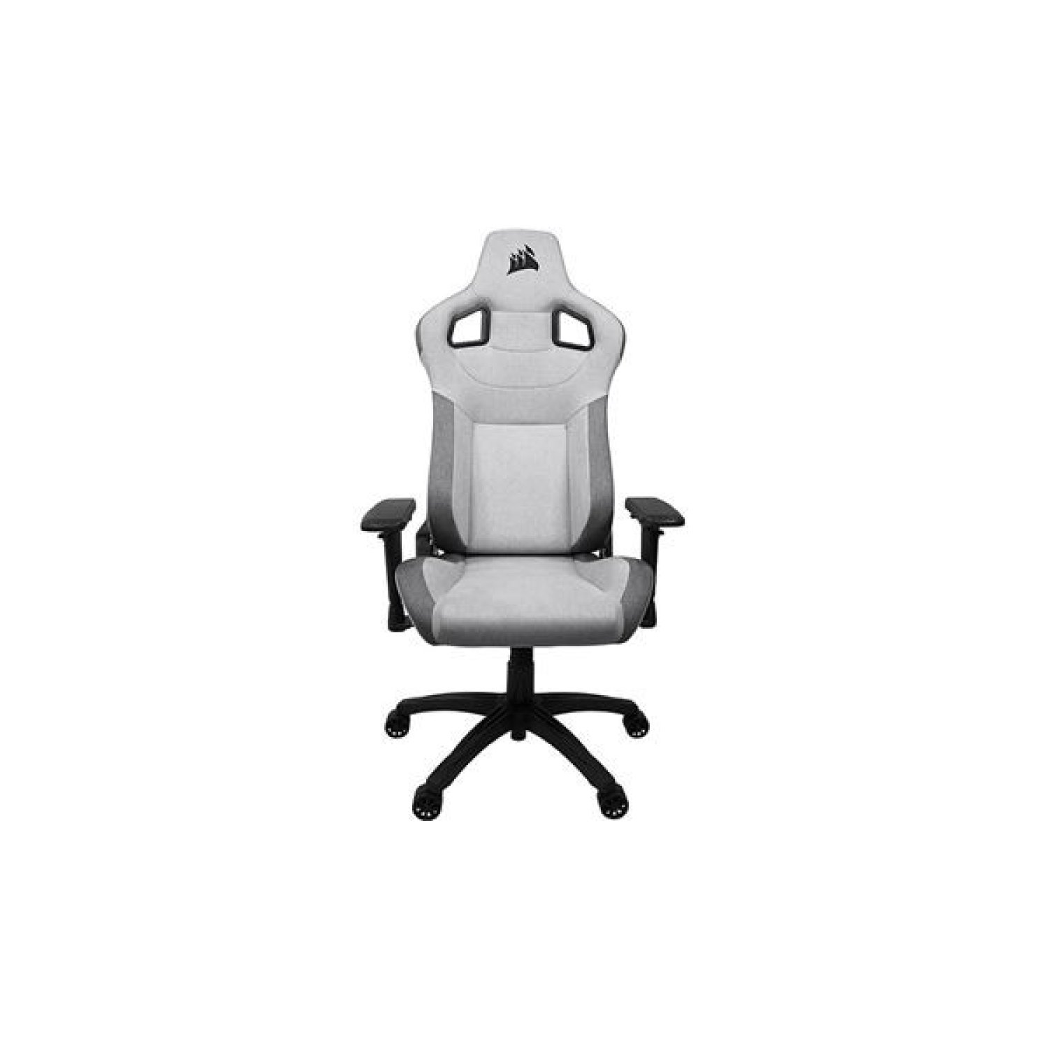 Corsair T3 Rush · Silla Gaming · Diseño Ergonómico · Grey/Silver