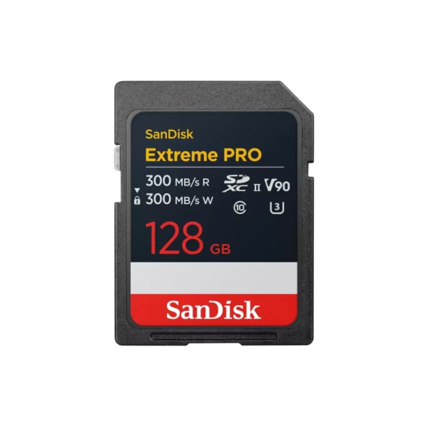 SanDisk Extreme PRO · 128GB SDXC · UHS-II · Clase 10