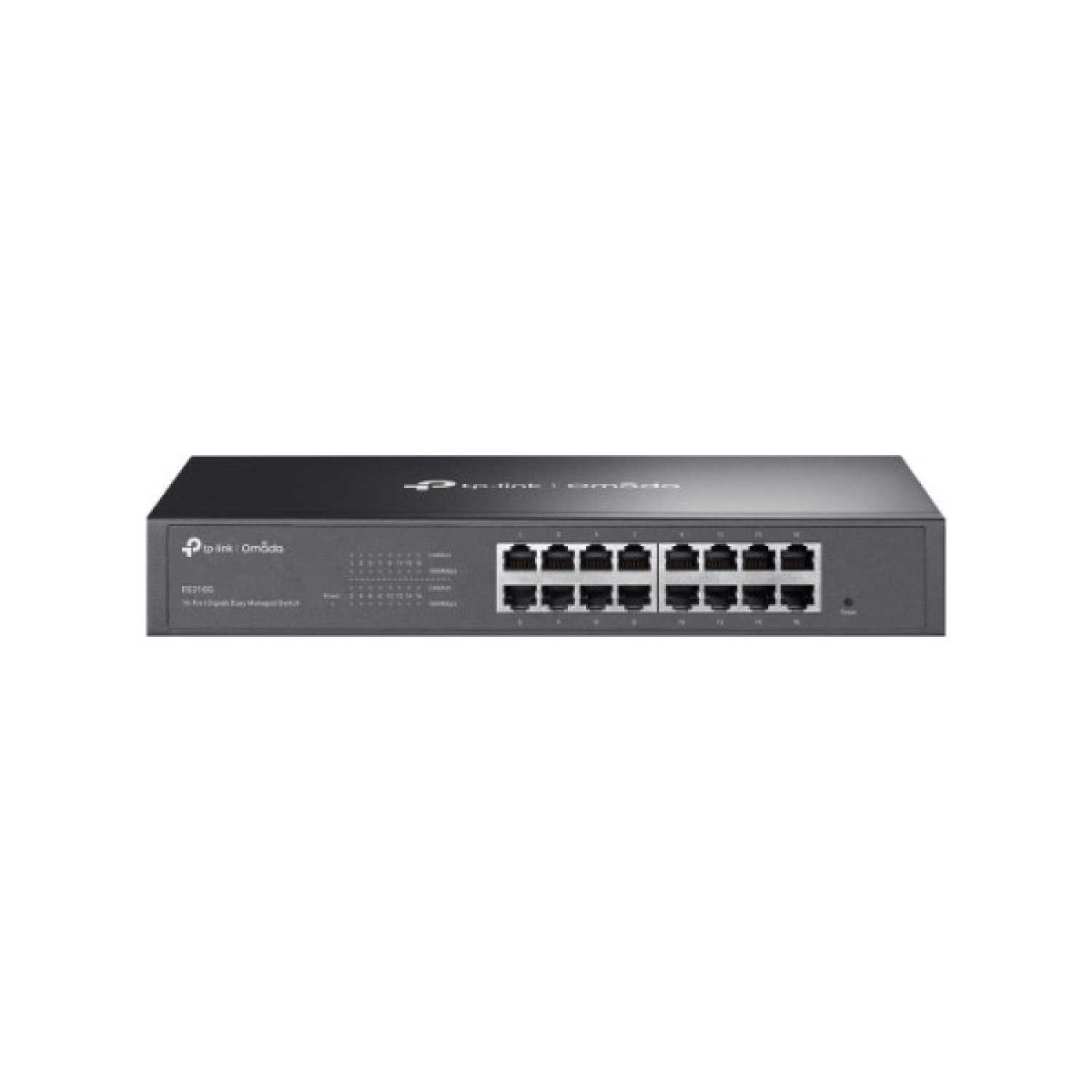 TP-Link ES216G · Switch Gestionado · 16 Puertos Gigabit Ethernet · Negro