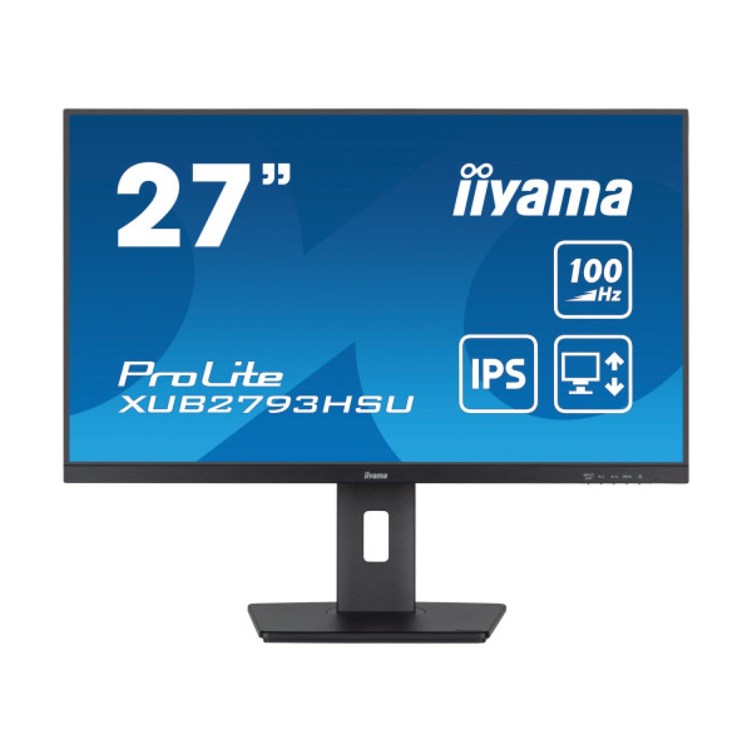 Iiyama Monitor IPS 27" · Full HD 1920x1080 · 100Hz · 1ms