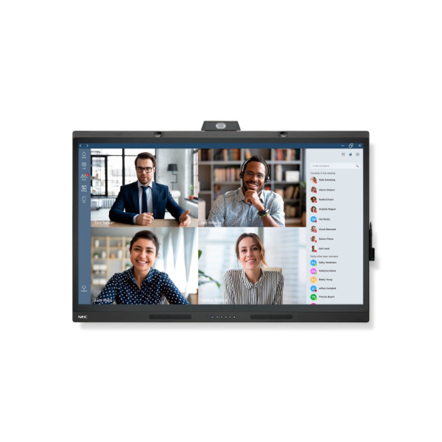 Sharp WD551 · Pizarra Interactiva 55" · 4K · Pantalla Táctil · 3840x2160