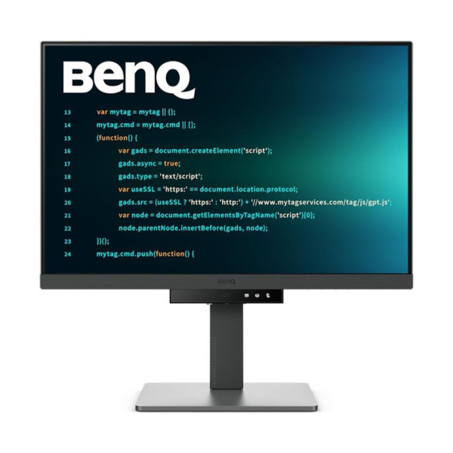 BenQ RD240Q · Monitor IPS 24,1" · 2560x1600 · 95% P3 · USB-C PD90W · HDR10
