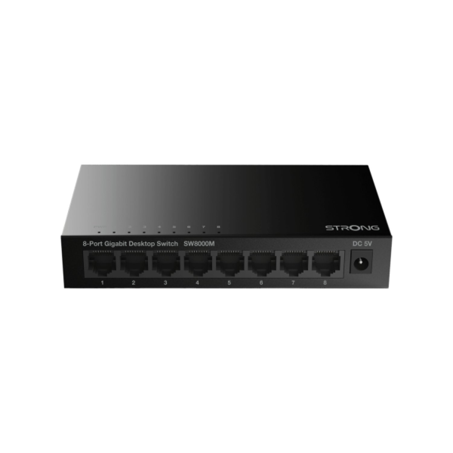 Strong SW8000M · Switch Gigabit Ethernet · 10/100/1000 Mbps · Negro