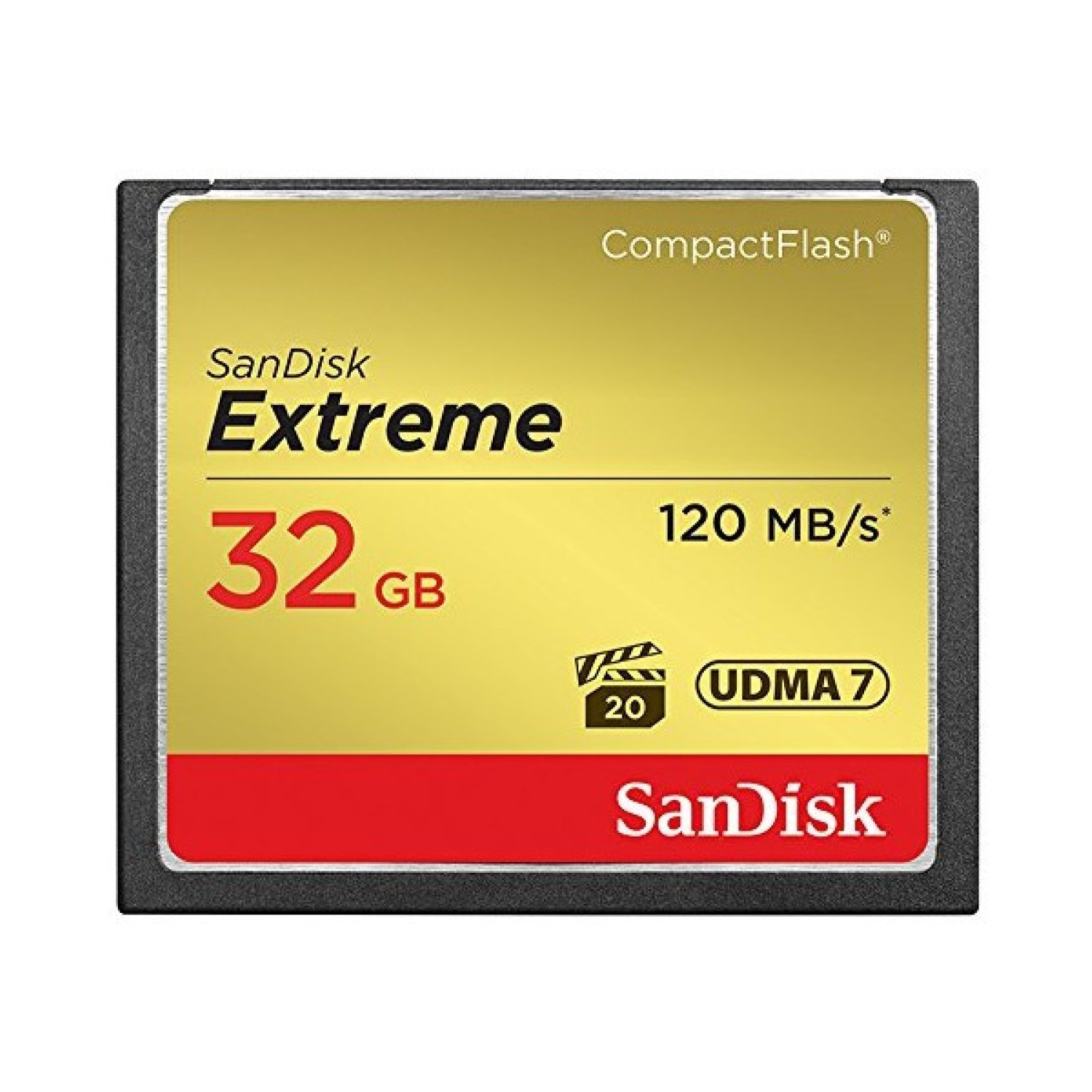 SanDisk Extreme CompactFlash · 32GB · Memoria Flash