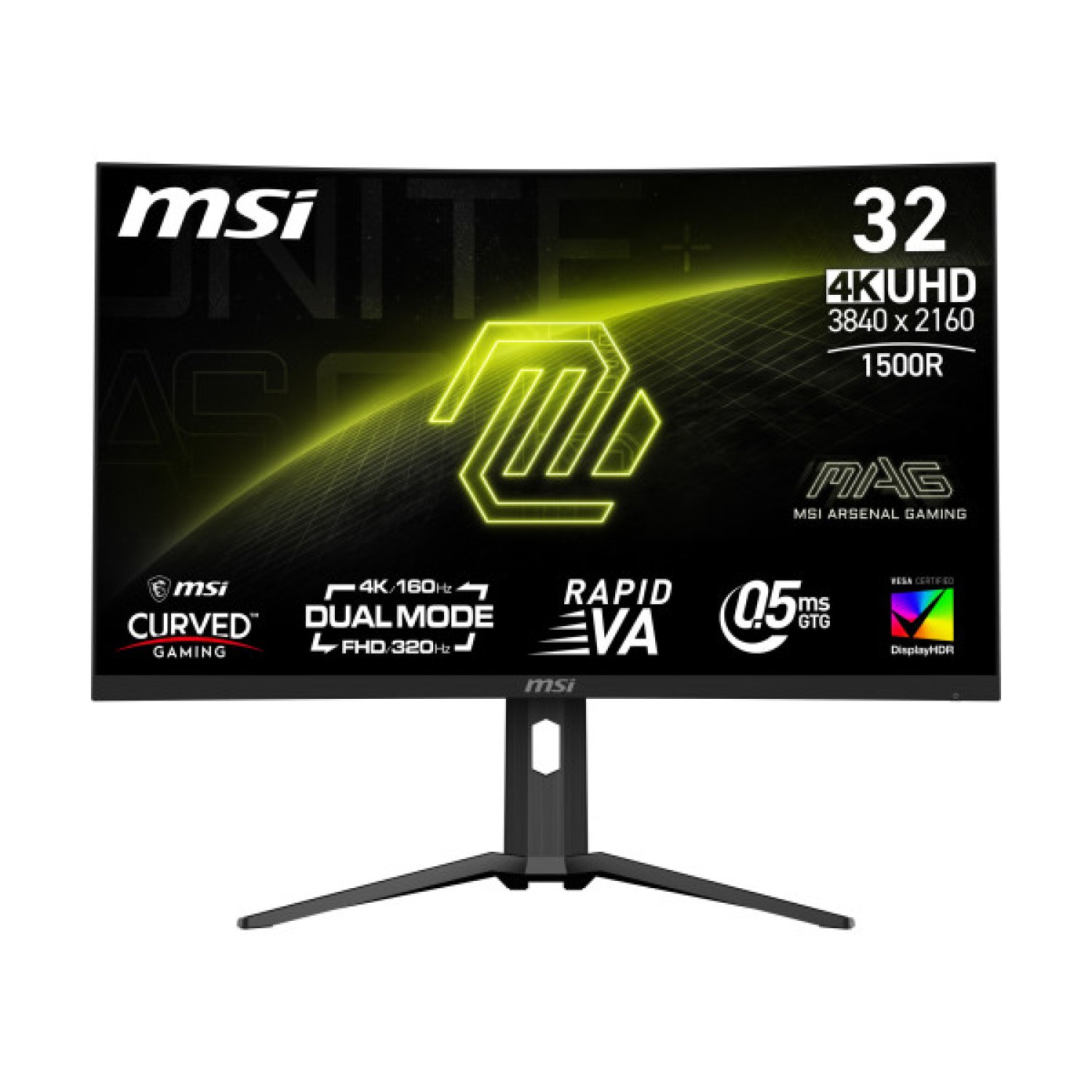 MSI MAG 321CUPDF · Monitor 31,5" 4K · 3840x2160 · Ultra HD · LCD