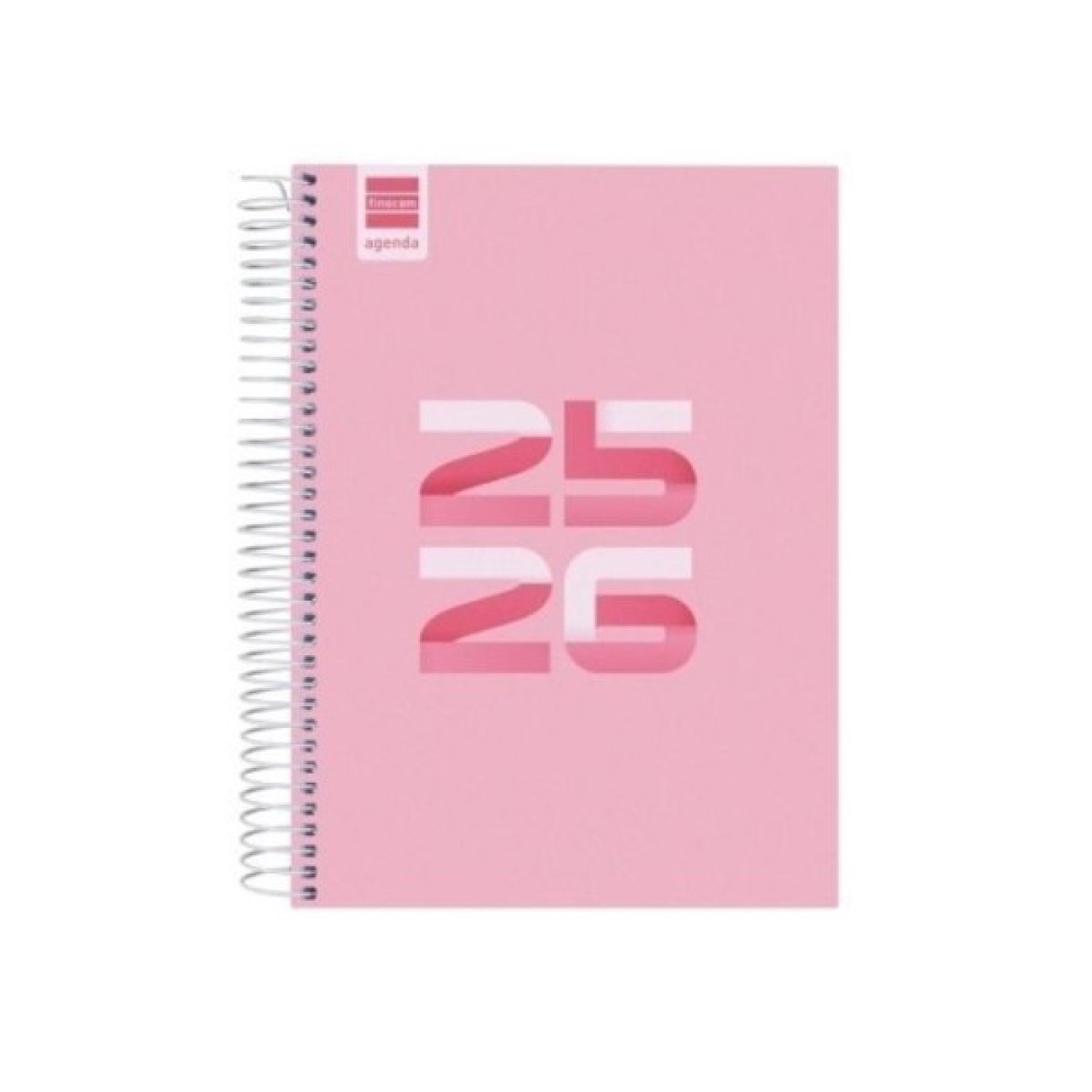 Finocam Agenda Escolar 2025-2026 · 4º Primaria · 1 Día/Página · Rosa