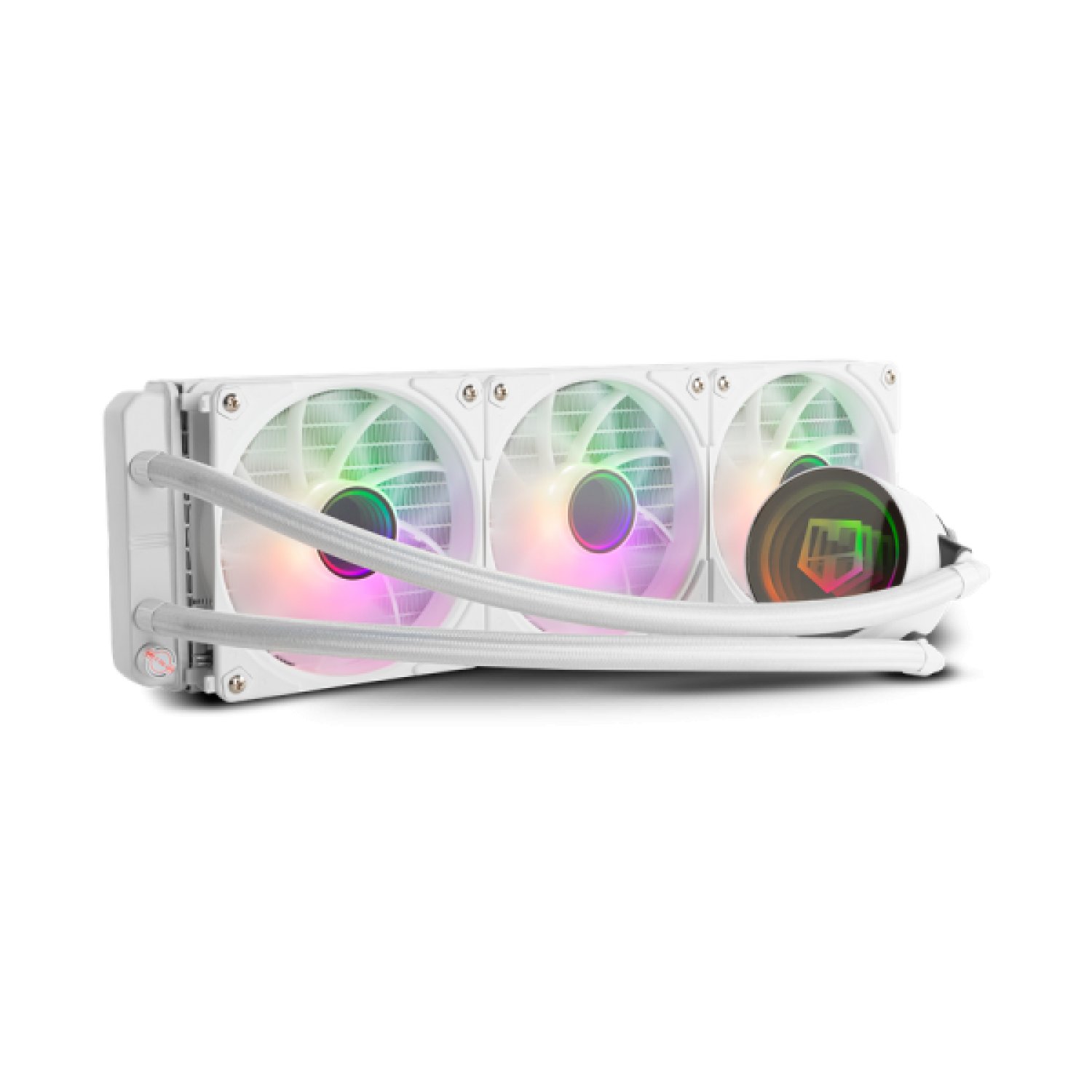 NOX Hummer M360 · Refrigeración Líquida AIO · 360mm · ARGB · Blanco