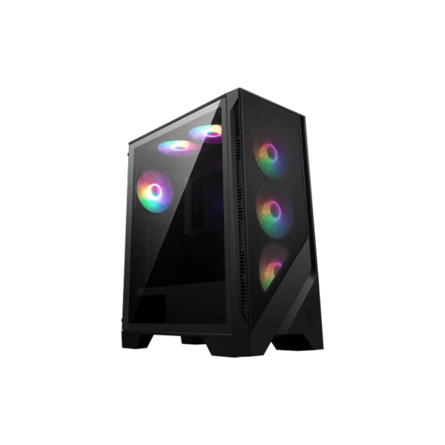 MSI MAG Forge 120A Airflow · Caja Midi Tower · Cristal Templado · Flujo de Aire Óptimo